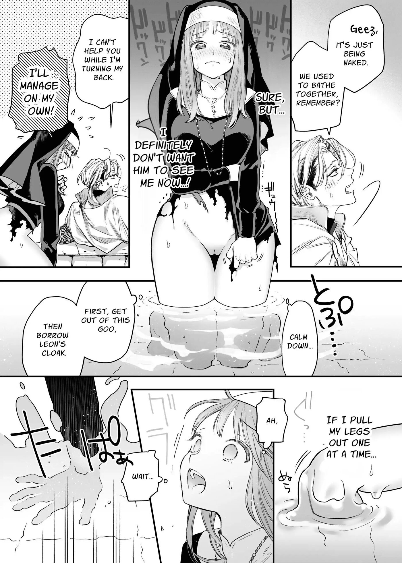 The Holy Knight Who Was Supposed To Be My Friend Confesses His Obsession For Me In A Dungeon Room 1