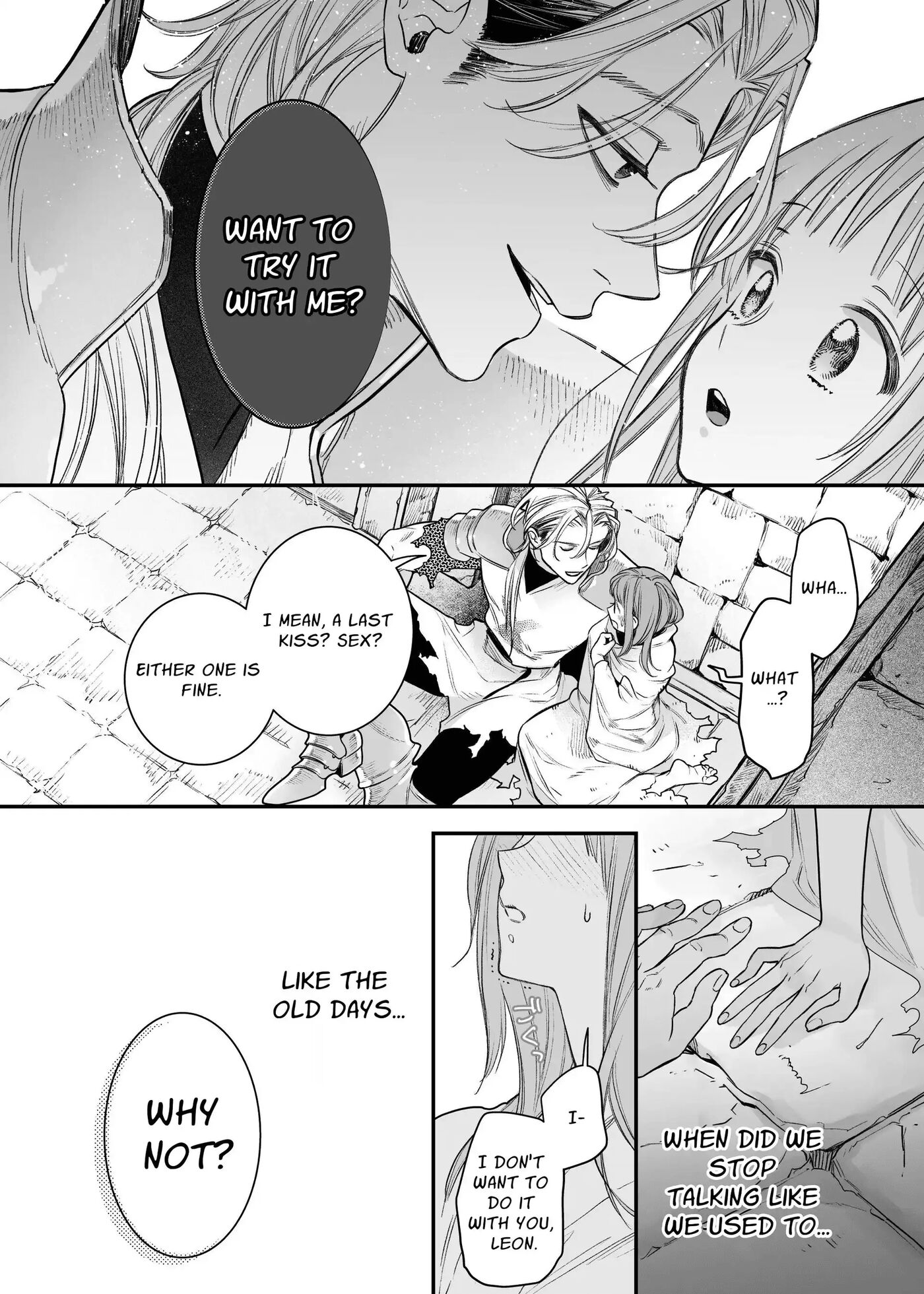 The Holy Knight Who Was Supposed To Be My Friend Confesses His Obsession For Me In A Dungeon Room 1