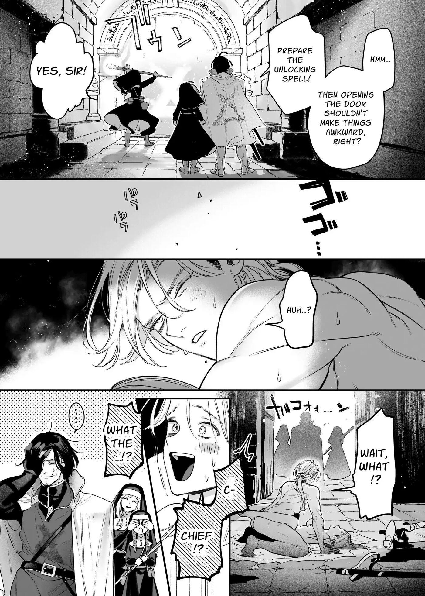 The Holy Knight Who Was Supposed To Be My Friend Confesses His Obsession For Me In A Dungeon Room 1