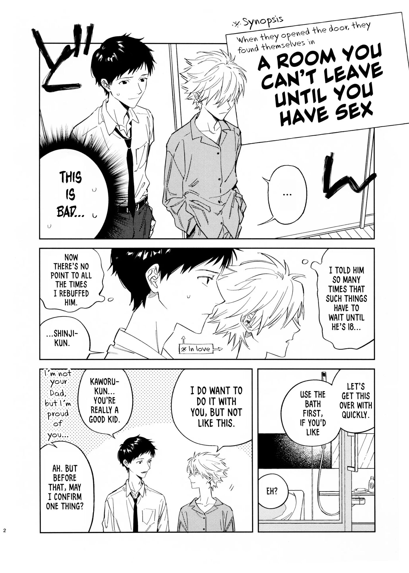 The Impasse Between A Child And An Adult [yaoi] 1