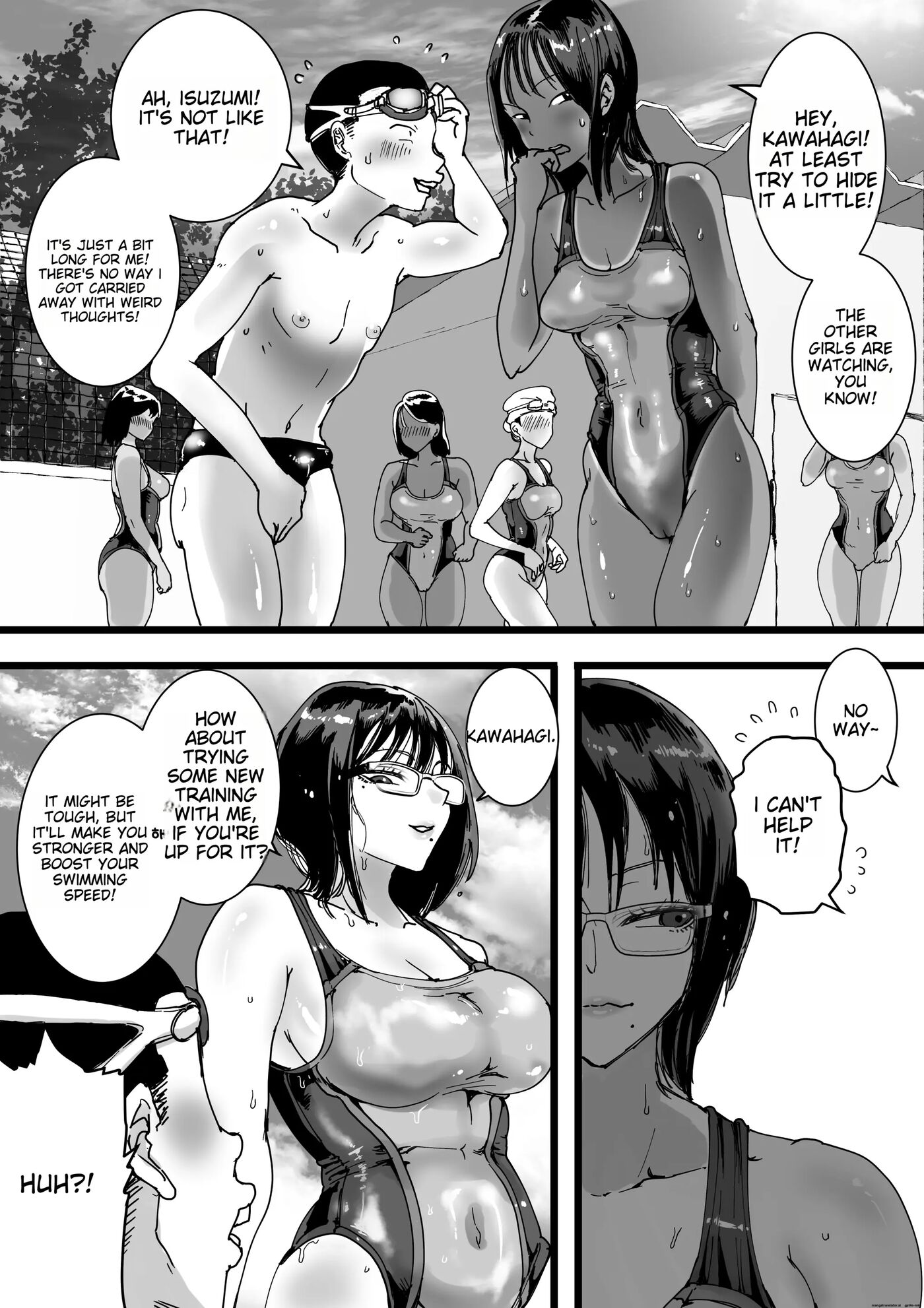 The Lascivious Female Teacher's Nest: The Pool Shower Is A Sex Room 1