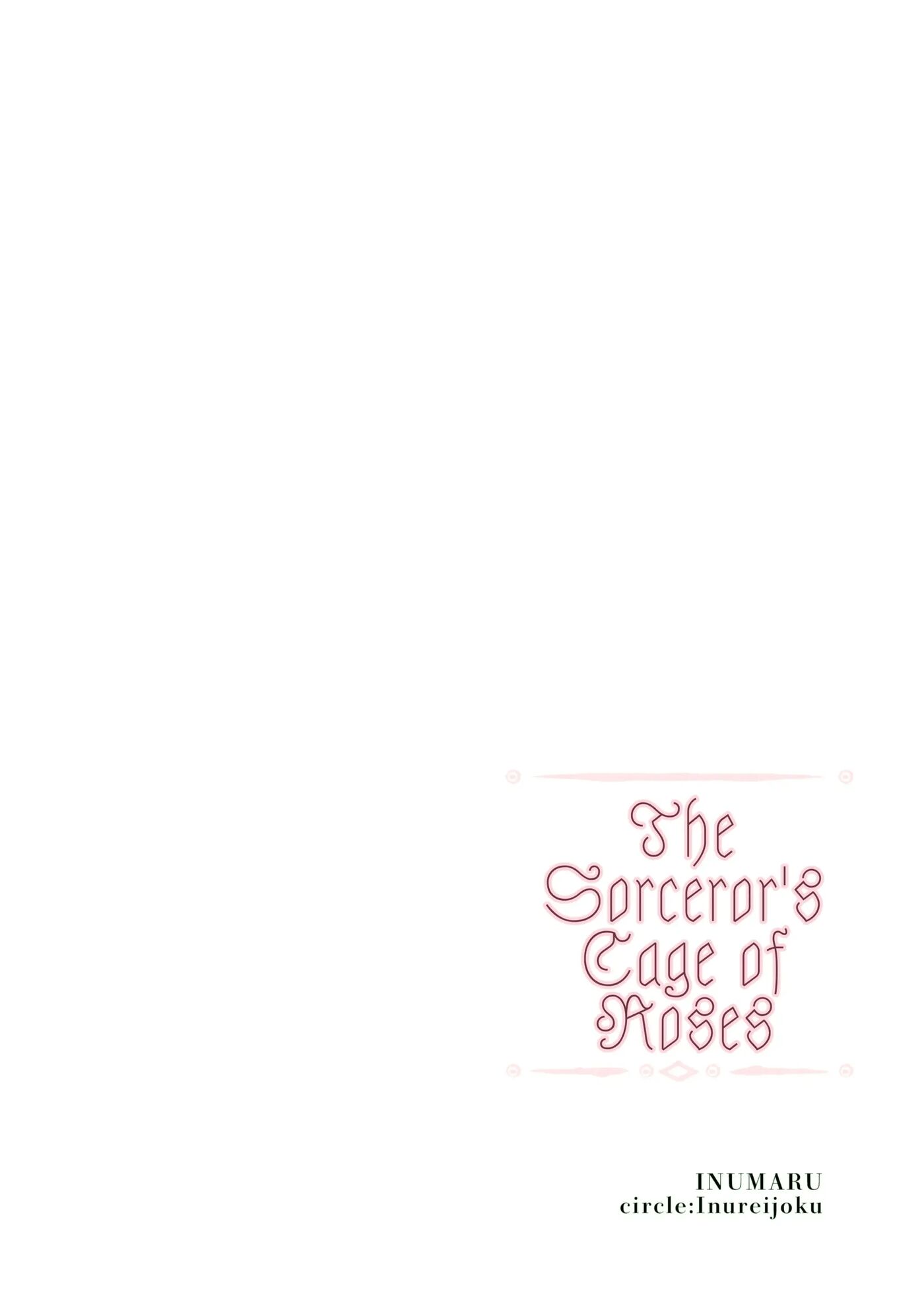The Magician's Flowery Cage 1