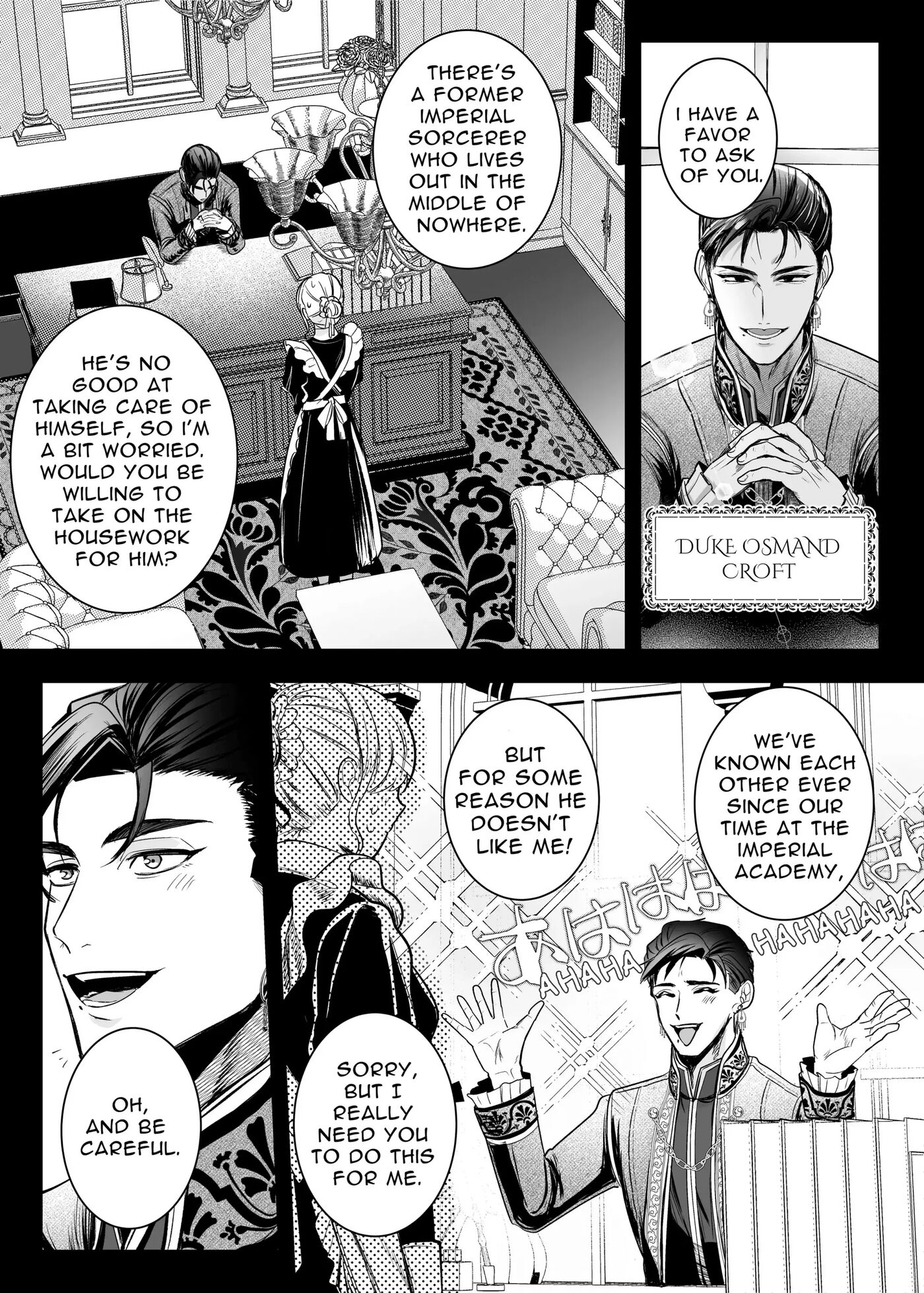 The Magician's Flowery Cage 1