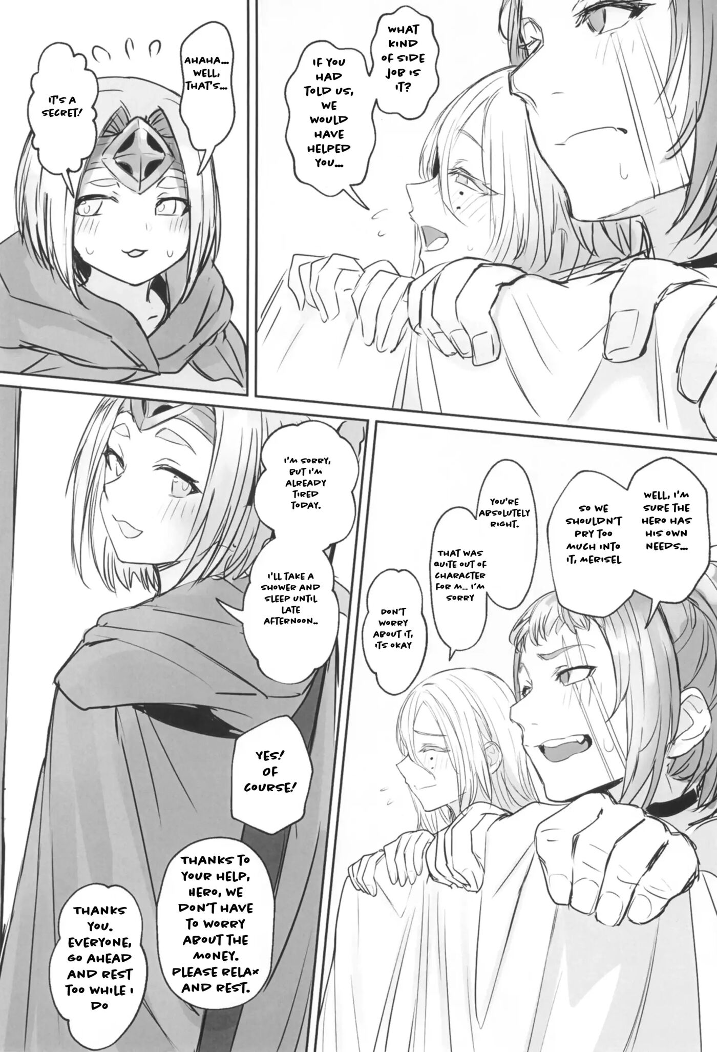 The Male Hero's Secret Side Job [yaoi] 1