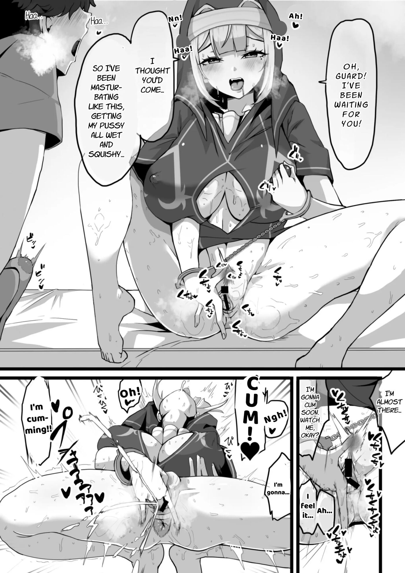 The Masochistic Guard Seduced By The Assassin Nun ~sweet Breast Punishment~ 1