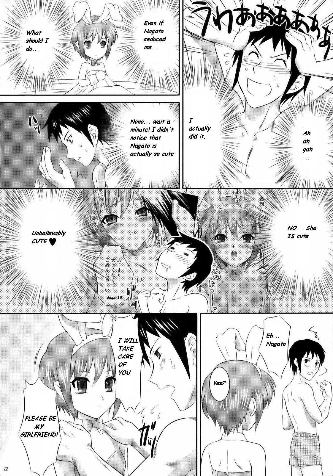The Melancholy Of Haruhi Suzumiya Dj - Nagato Yuki Wa Usagi To Kame No Yume Wo Miru Ka? Chapter 1 Page 21