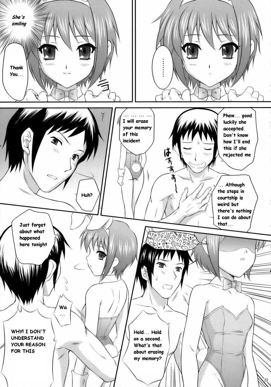 The Melancholy Of Haruhi Suzumiya Dj - Nagato Yuki Wa Usagi To Kame No Yume Wo Miru Ka? Chapter 1 Page 22