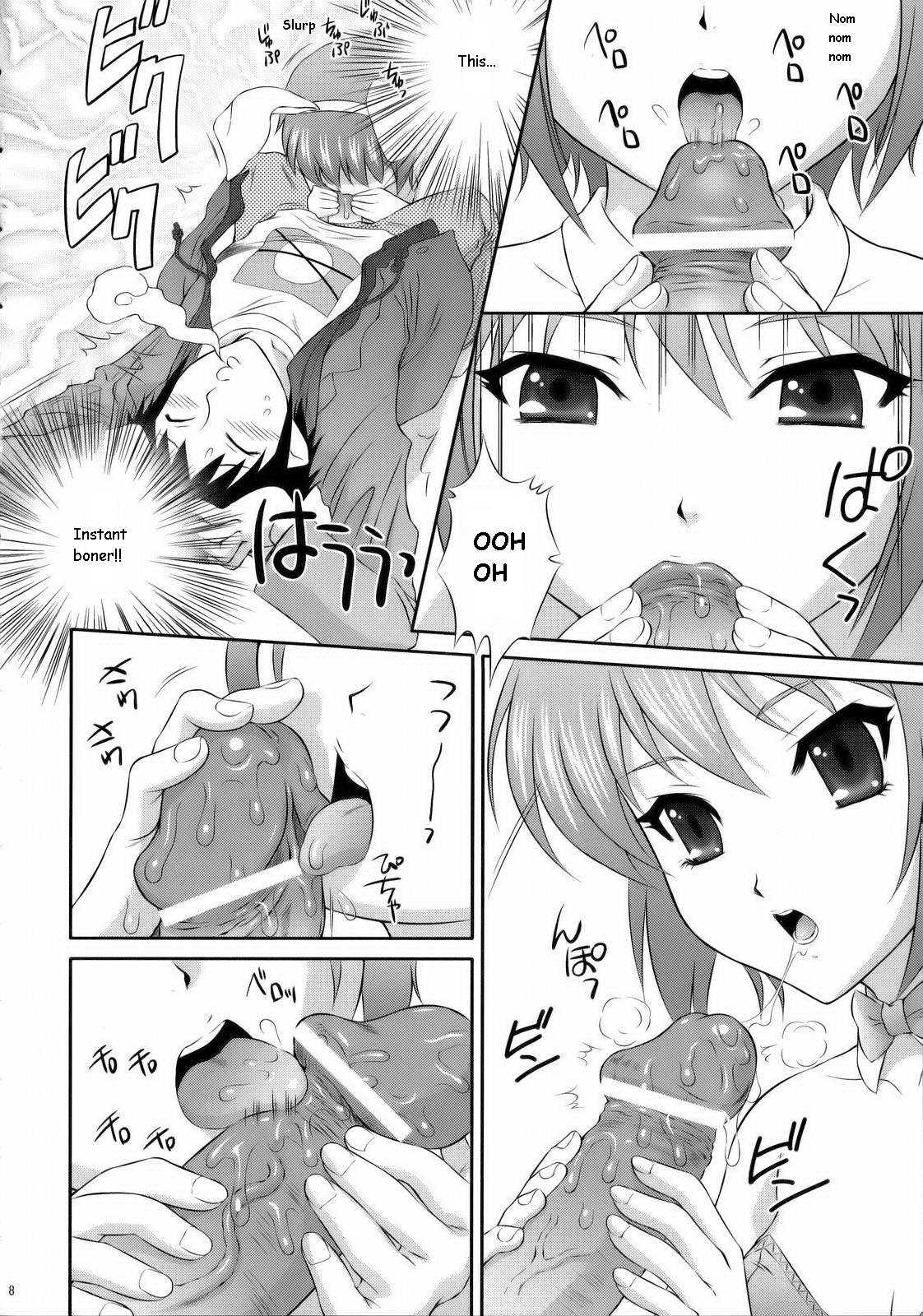 The Melancholy Of Haruhi Suzumiya Dj - Nagato Yuki Wa Usagi To Kame No Yume Wo Miru Ka? Chapter 1 Page 7
