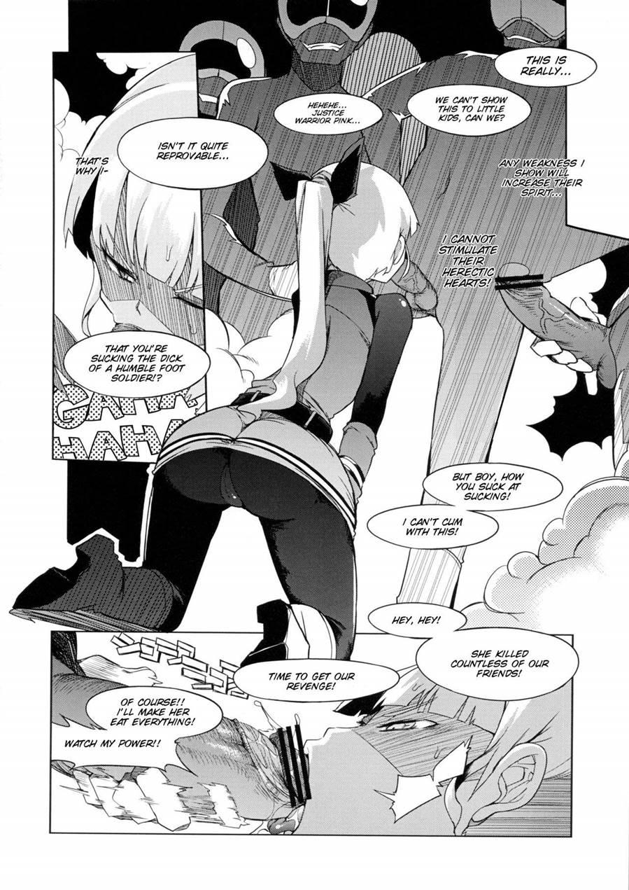The Pink Tokusatsu Heroine Tsukamaeta!! 1