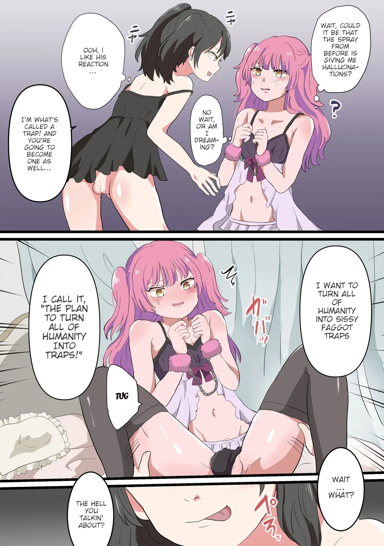 The Plan To Turn All Of Humanity Into Traps [yaoi] 1