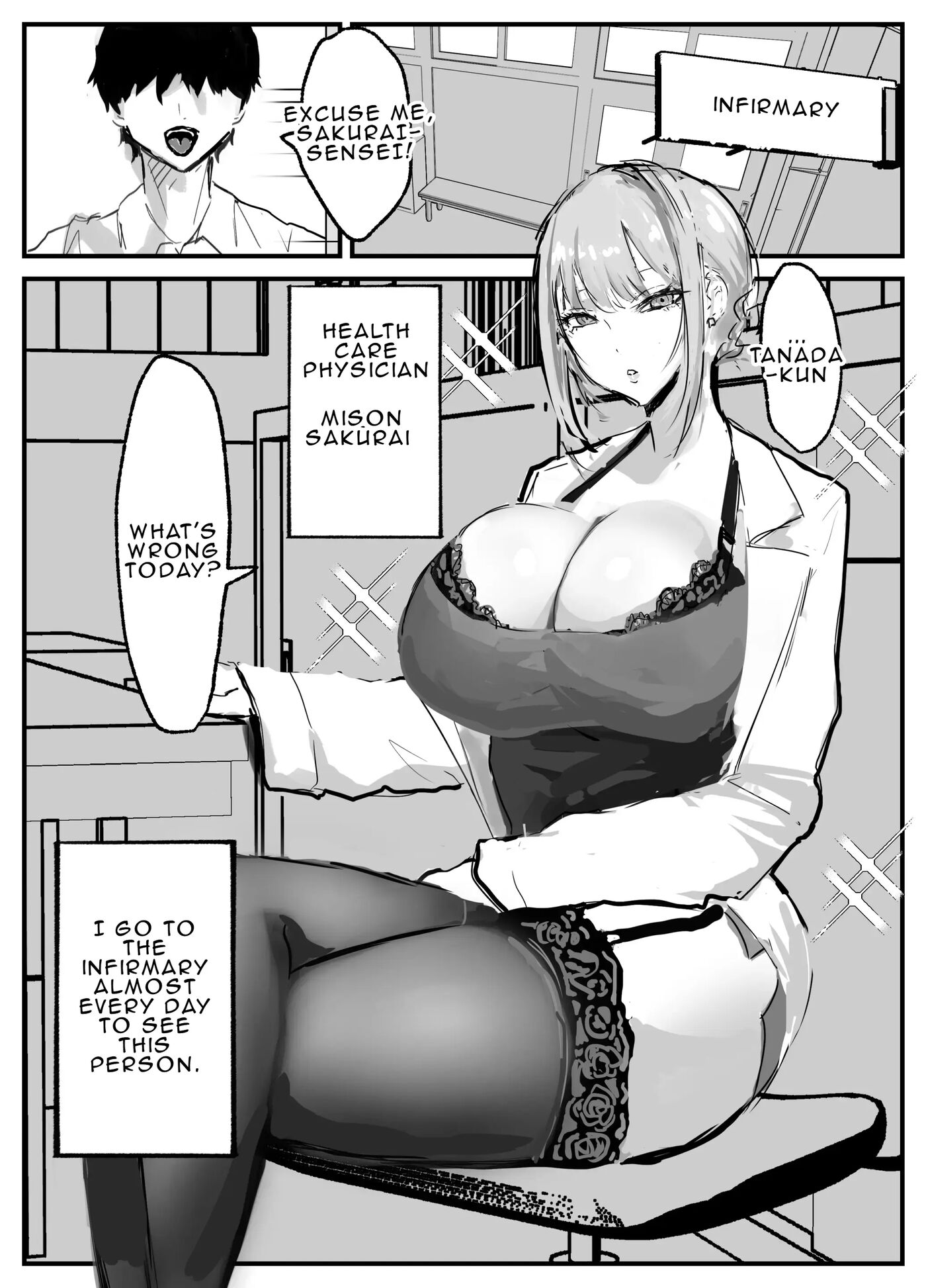 The School Nurse Who Gives Me A Handjob 1