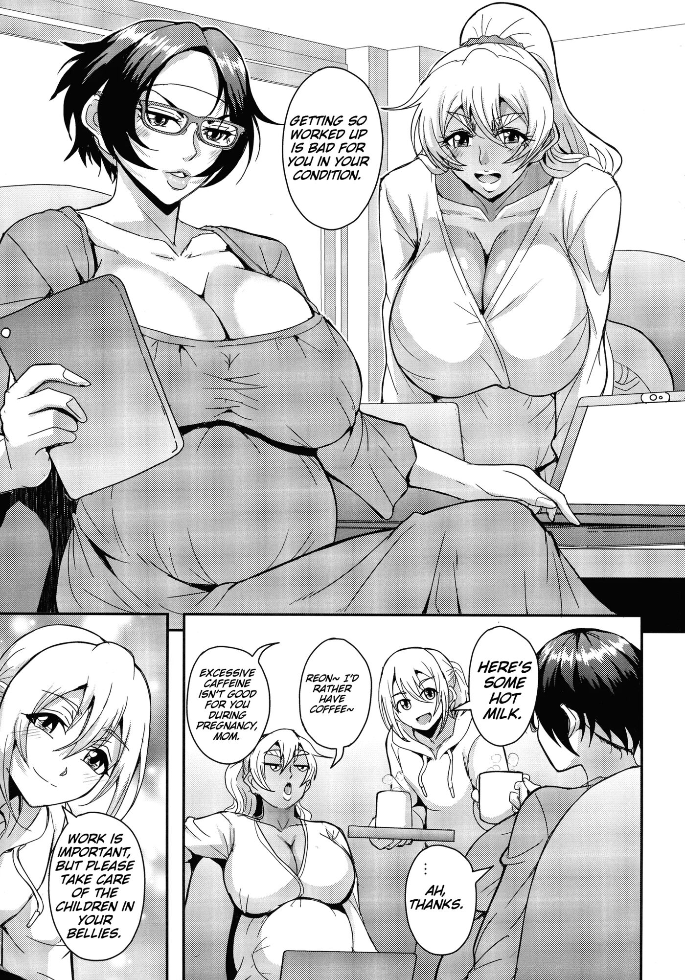 The Story Of A Single Career Woman In Her 40s Getting Addicted To A Relationship With Her Friend's Son 4: Baby-making Breeding Edition 1