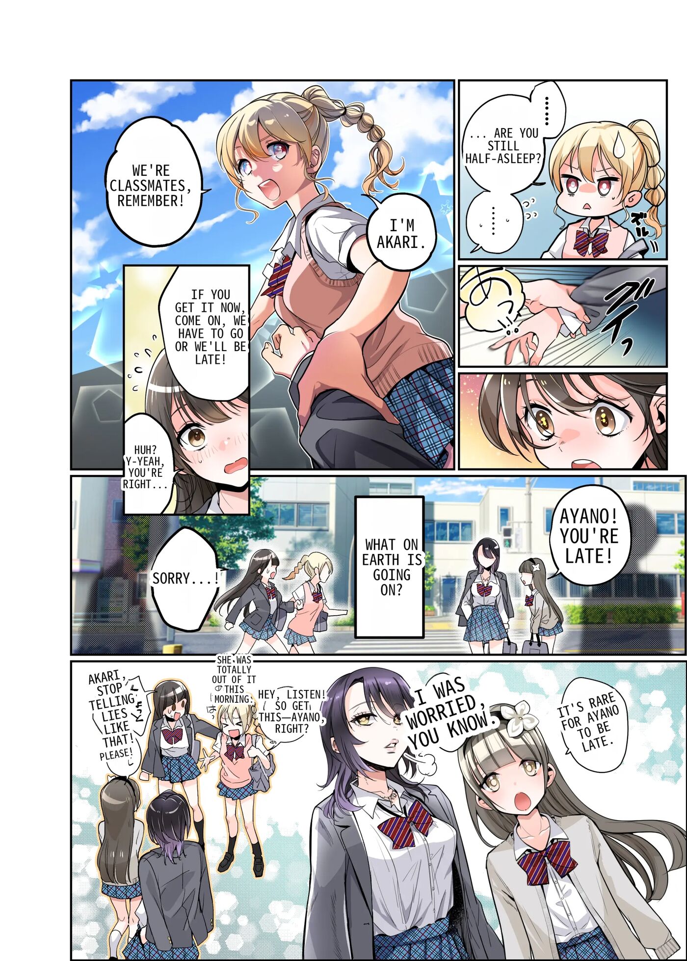 The Story Of How I Became A High School Girl And Became Happy 1