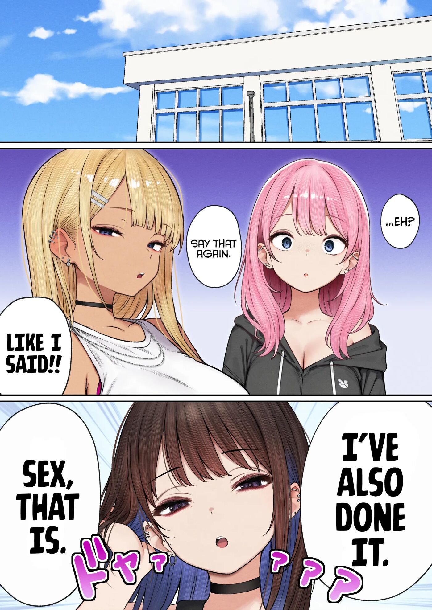 The Story Of How My Bedroom Became My Gyaru Childhood Friend's Fuck-room 1