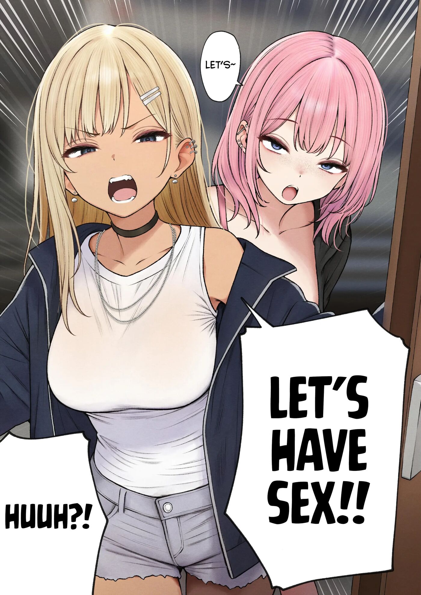 The Story Of How My Bedroom Became My Gyaru Childhood Friend's Fuck-room 1