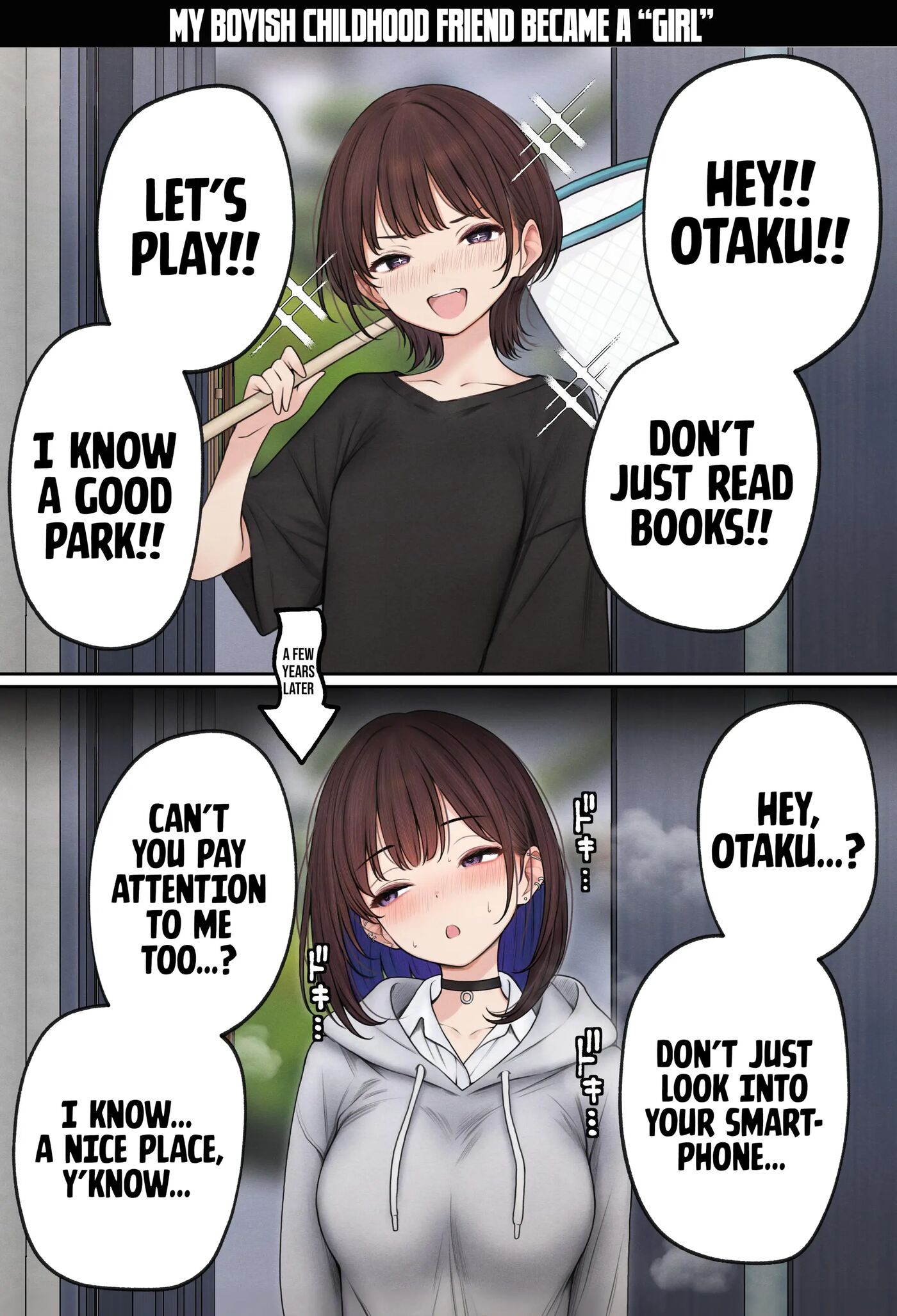 The Story Of How My Bedroom Became My Gyaru Childhood Friend's Fuck-room 1