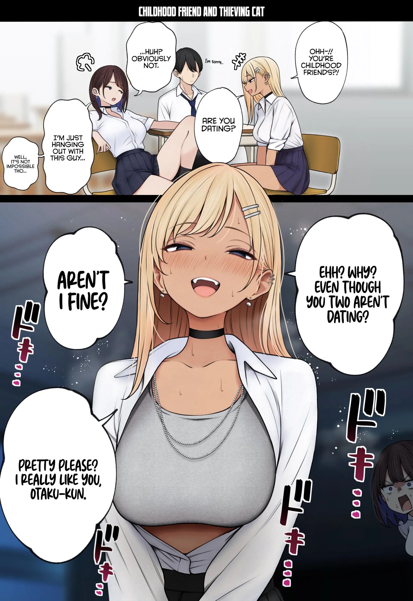 The Story Of How My Bedroom Became My Gyaru Childhood Friend's Fuck-room 1