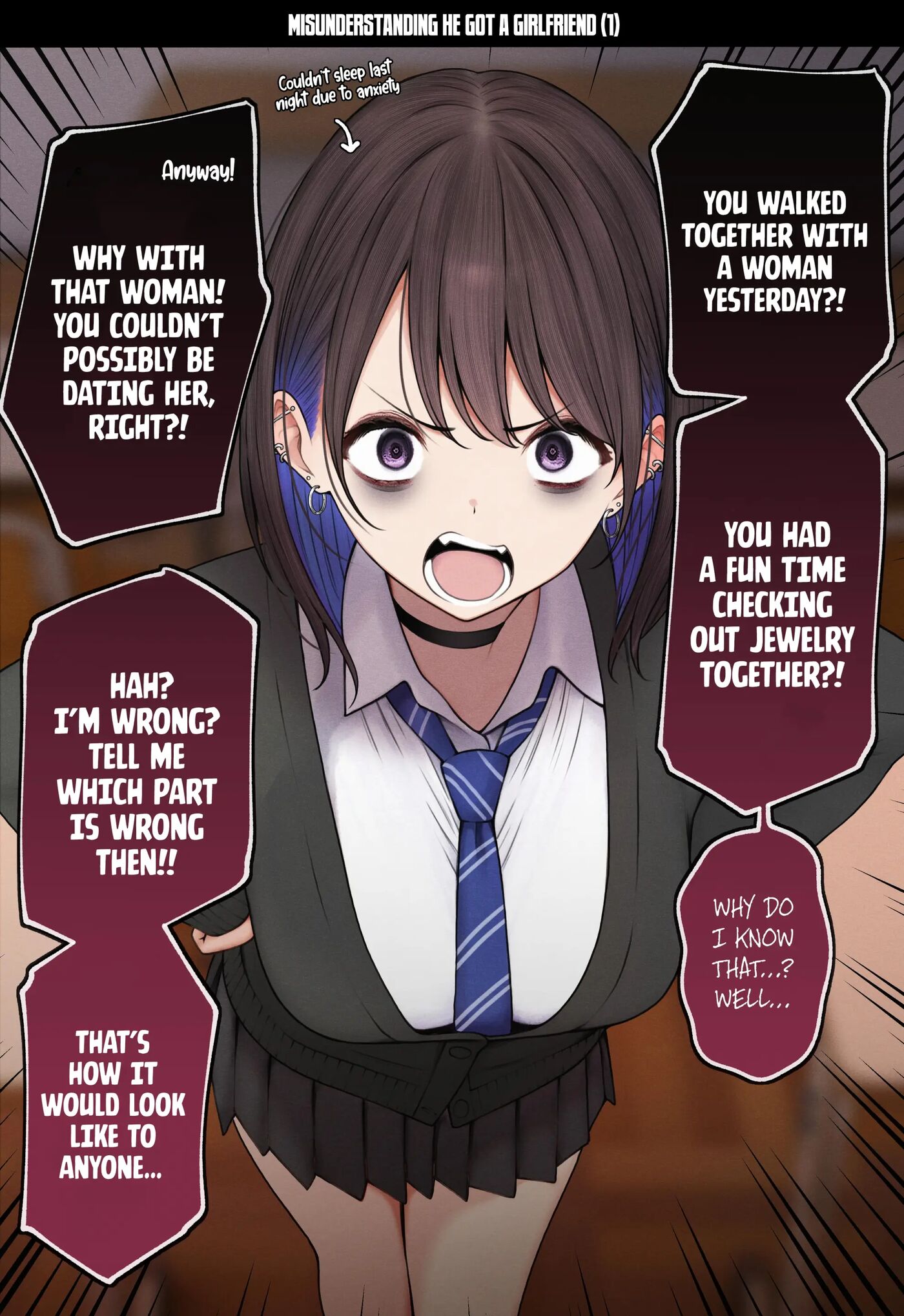 The Story Of How My Bedroom Became My Gyaru Childhood Friend's Fuck-room 1