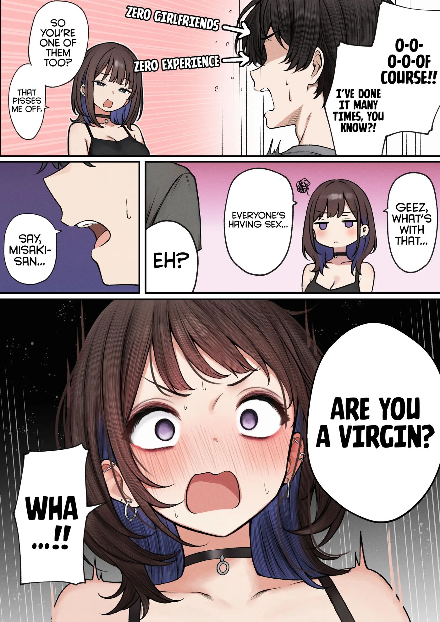 The Story Of How My Bedroom Became My Gyaru Childhood Friend's Fuck-room 1