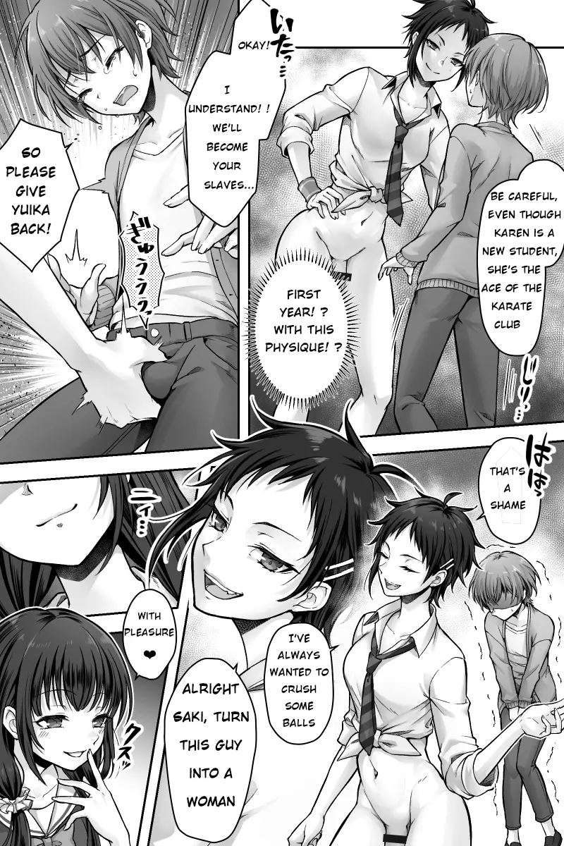 The Story Of My Girlfriend And I Who Fell For A Futanari's Dick 1