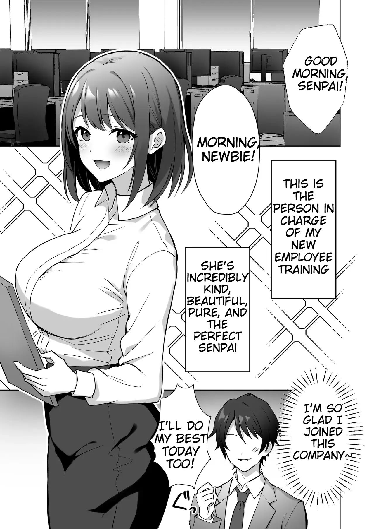 The Story Of My Kind Office Senpai Being A Pervert 1