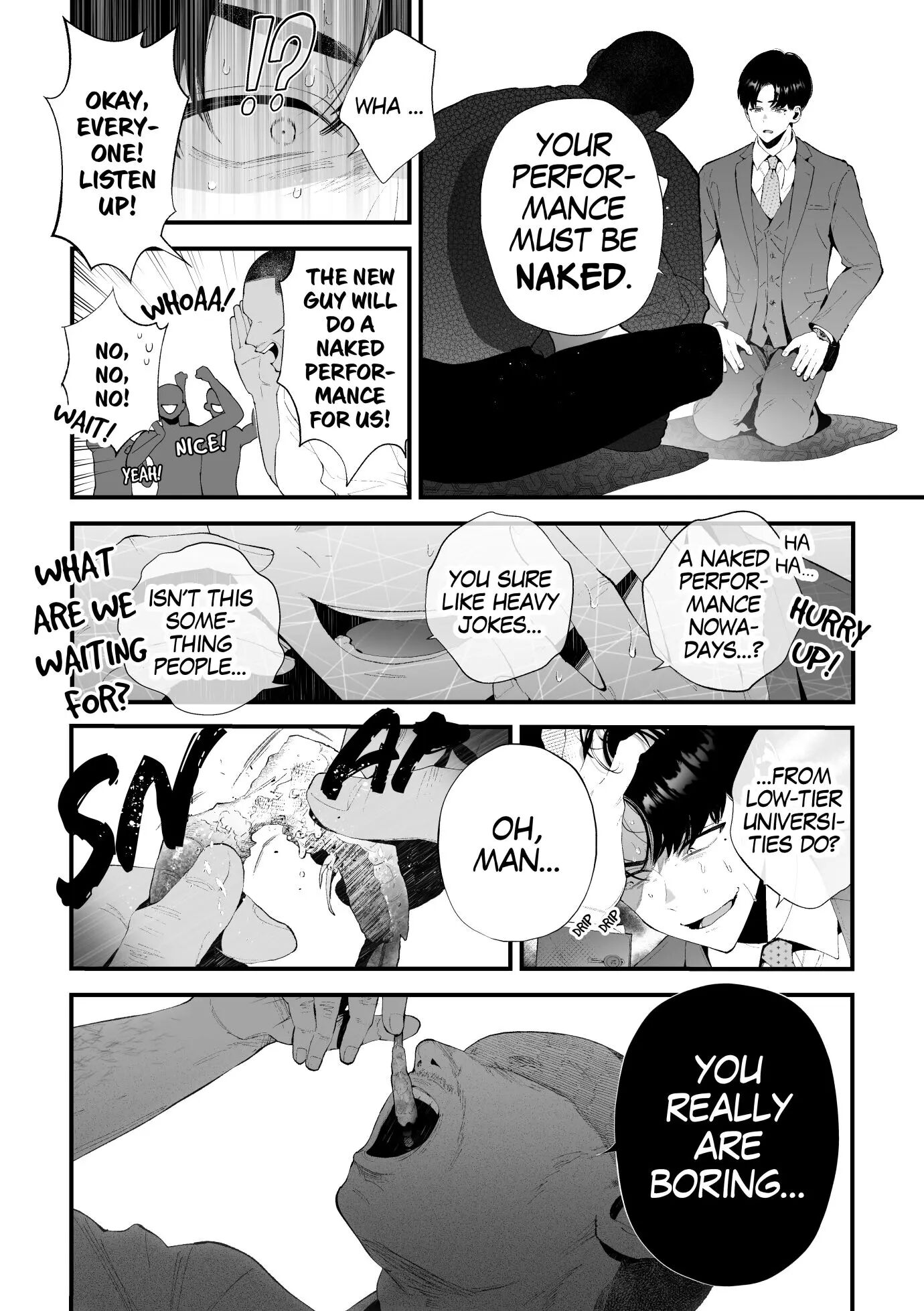 The Unsightly Nude Performance Of An Elite Employee [yaoi] 1