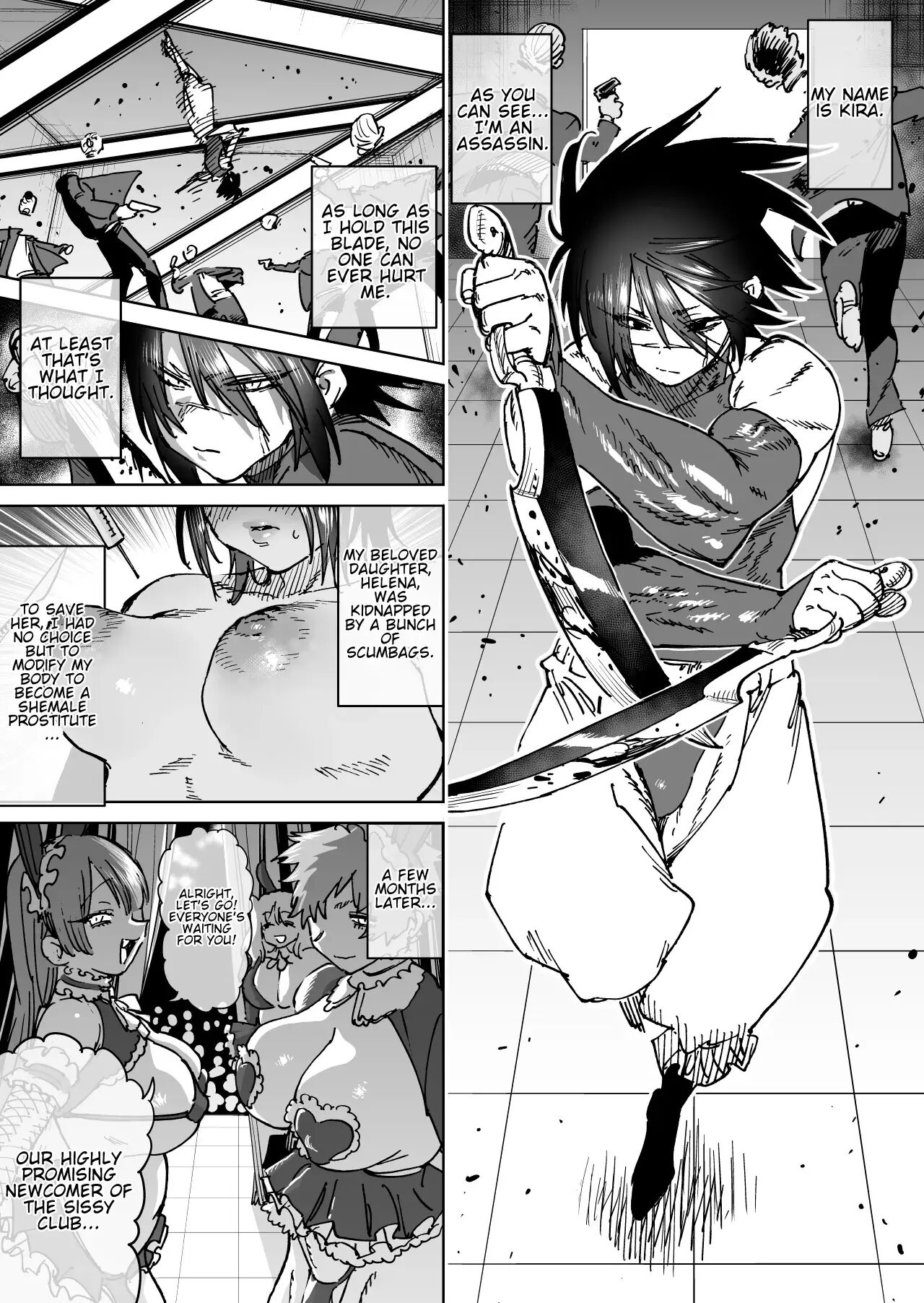 The World's Strongest Assassin Self-feminization 1