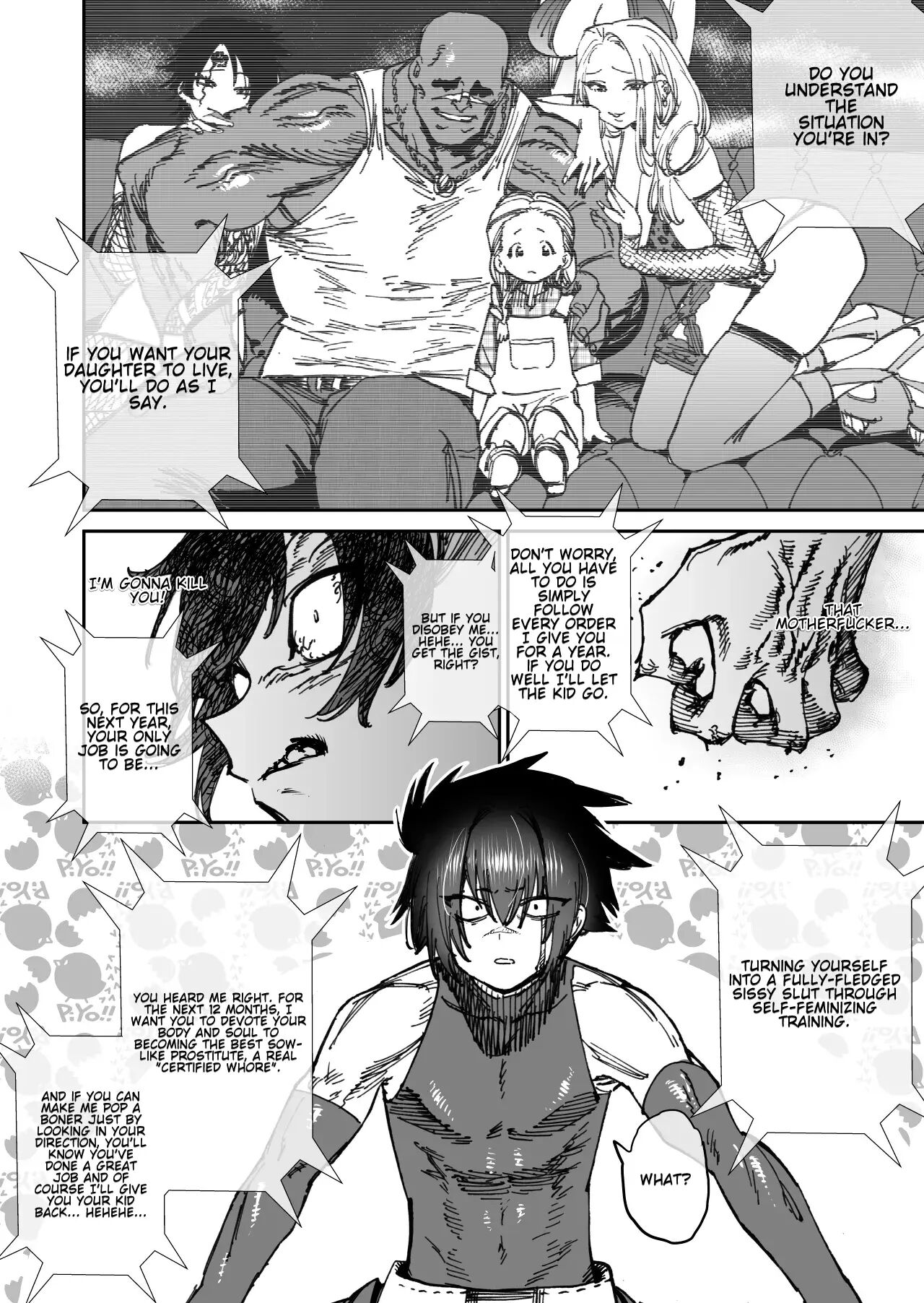 The World's Strongest Assassin Self-feminization 1
