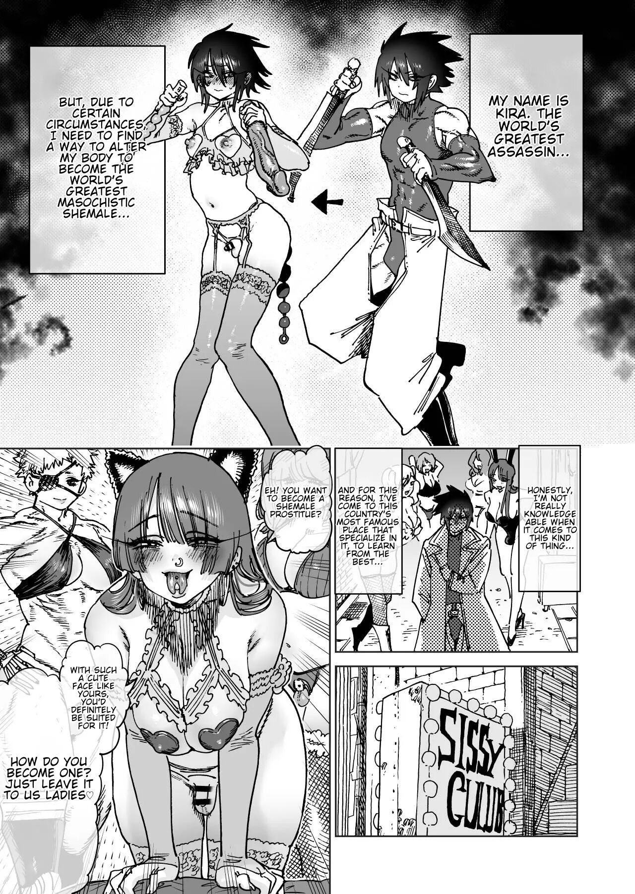 The World's Strongest Assassin Self-feminization 1