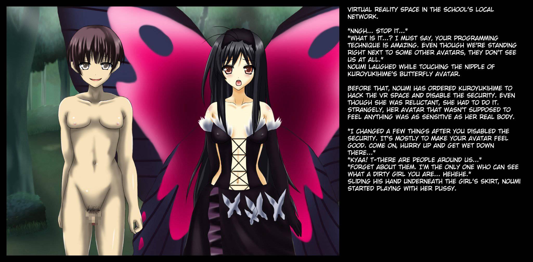 Threatened Accelerated Girls ~kuroyukihime And Fuuko Are Blackmailed~ 1