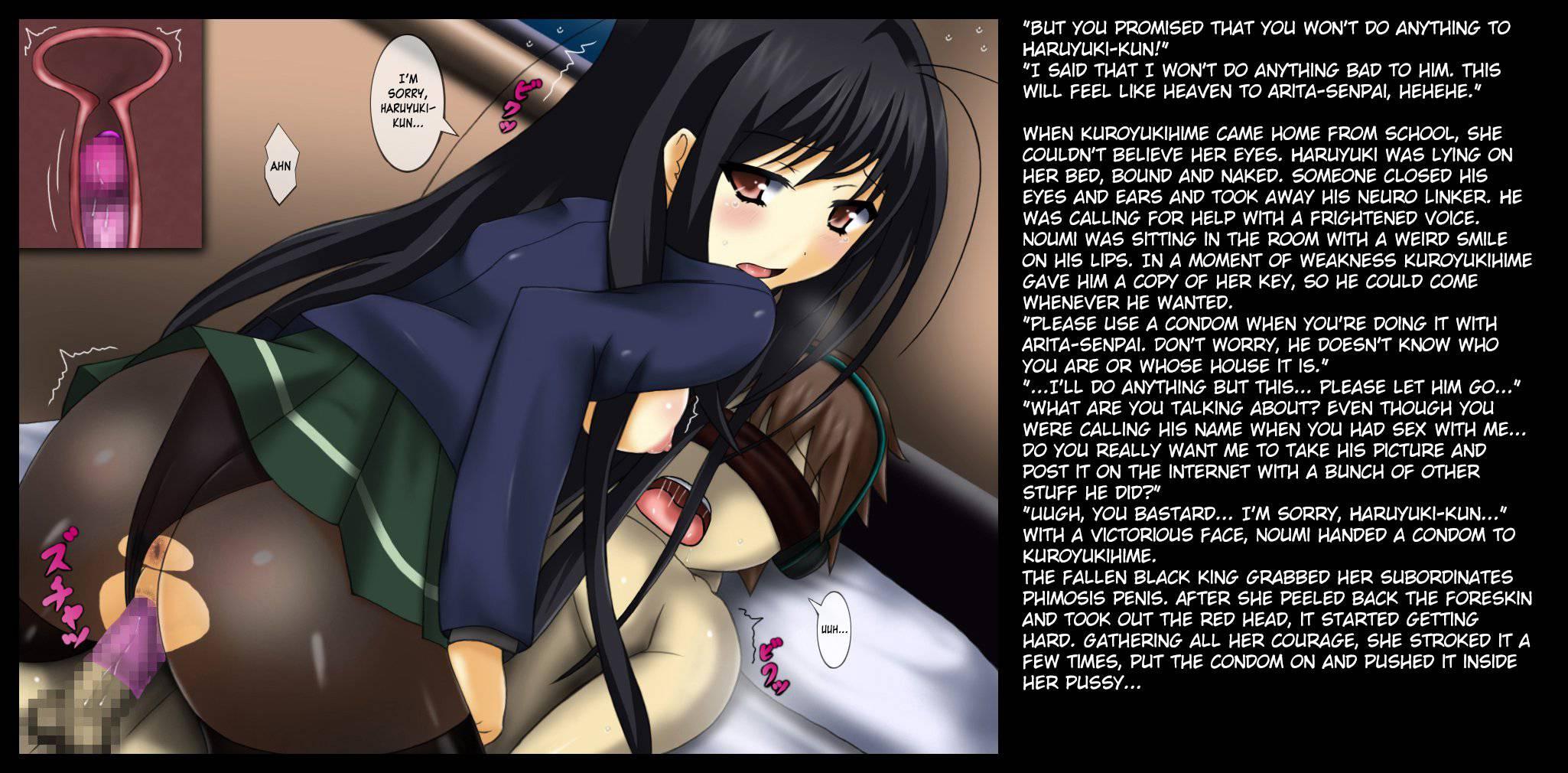 Threatened Accelerated Girls ~kuroyukihime And Fuuko Are Blackmailed~ 1