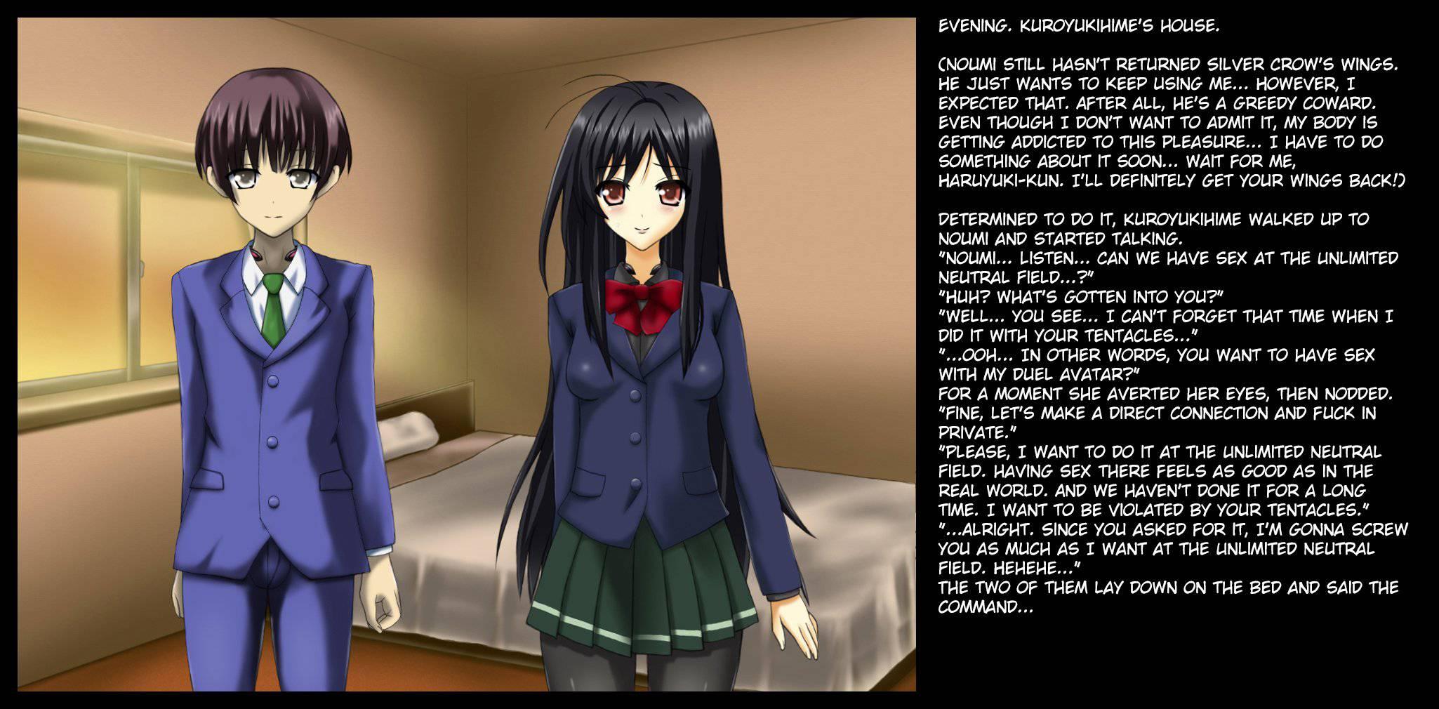 Threatened Accelerated Girls ~kuroyukihime And Fuuko Are Blackmailed~ 1