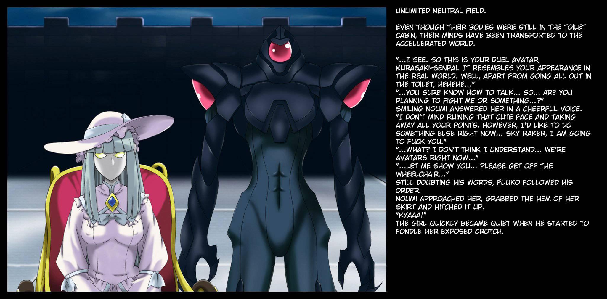 Threatened Accelerated Girls ~kuroyukihime And Fuuko Are Blackmailed~ 1
