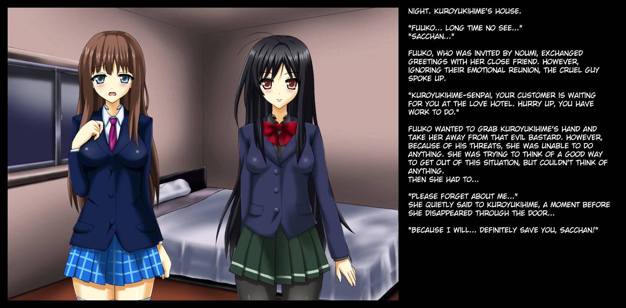 Threatened Accelerated Girls ~kuroyukihime And Fuuko Are Blackmailed~ 1