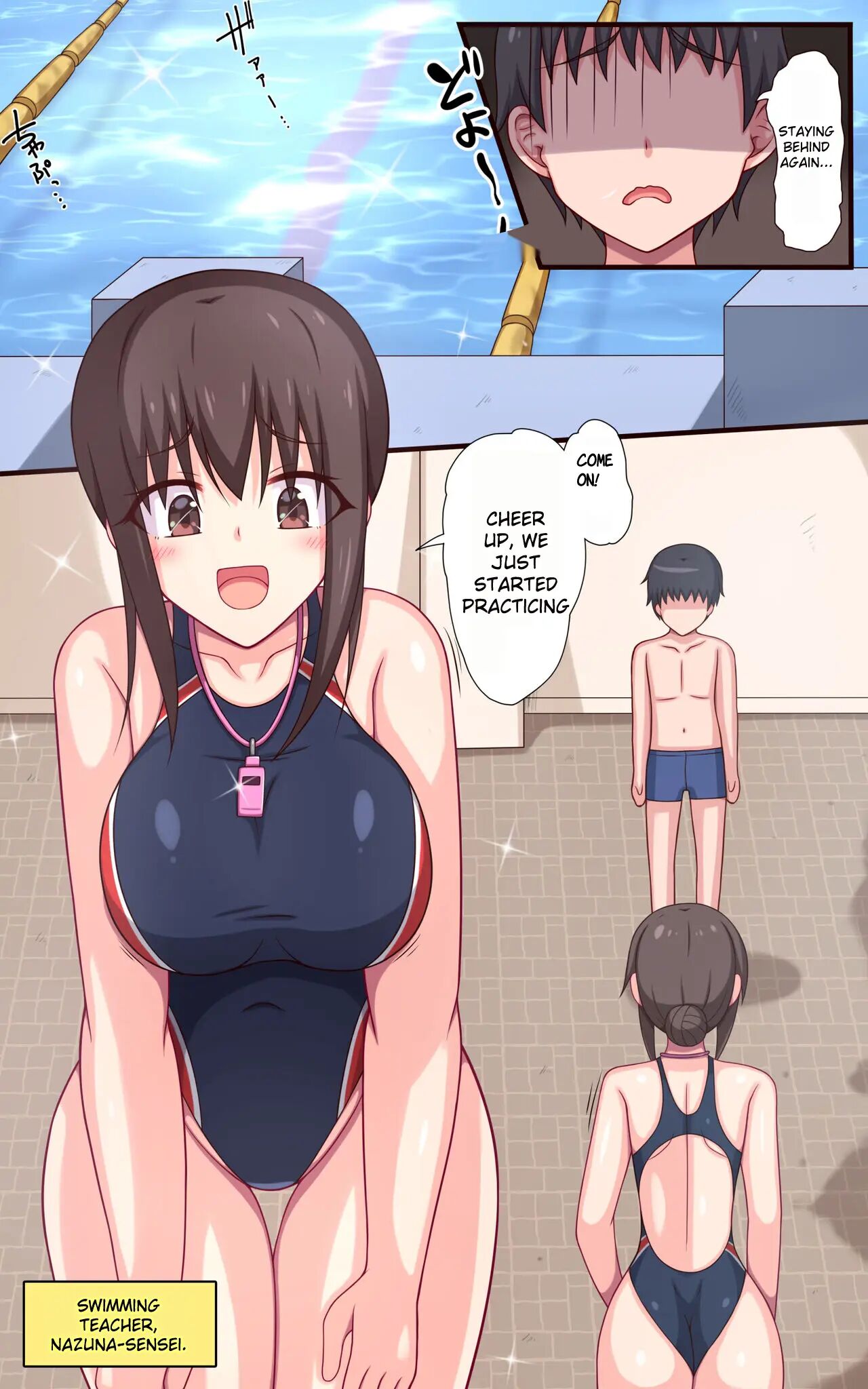 Ticklish Swimming Class ~the Tickle-loving Swimmer Onee-san!~ 1