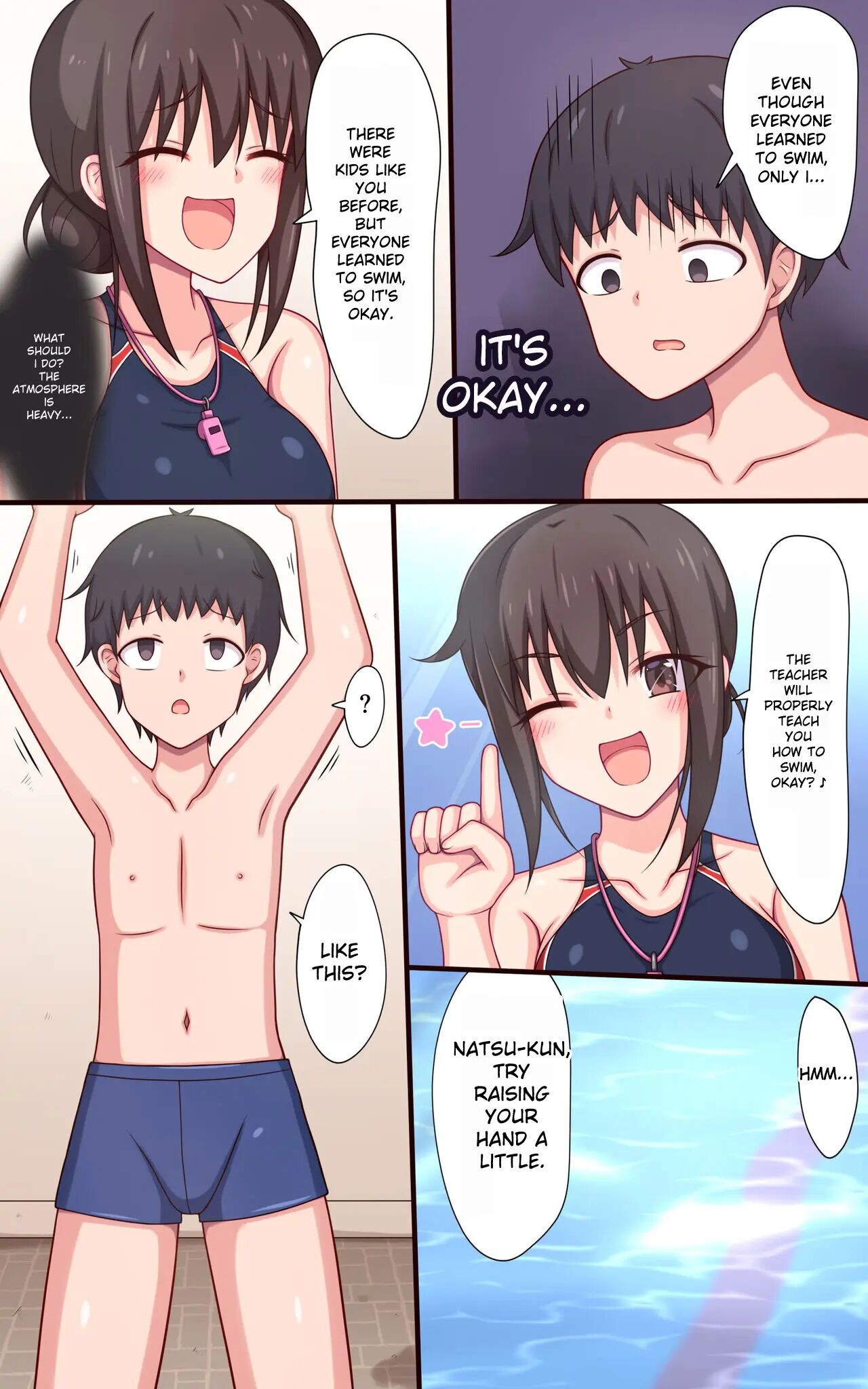Ticklish Swimming Class ~the Tickle-loving Swimmer Onee-san!~ 1