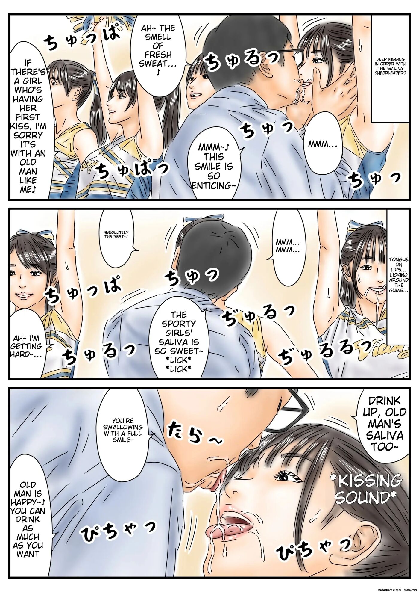 Time Stop! The Youthful Cheerleaders And Student Council President Are So Dazzling That I'm Going To Stain Them With Sperm 1