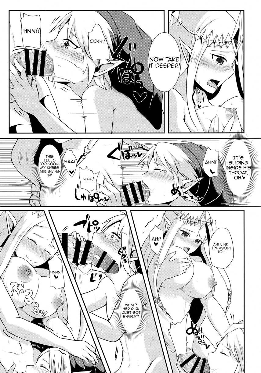 Time Travel - Futanari Princess Zelda Is Out Of Control! 1