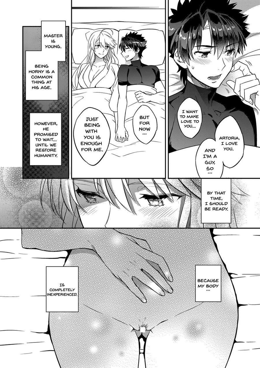 To Think That The Artoria I Believe In Could Be Doing Ntr 1