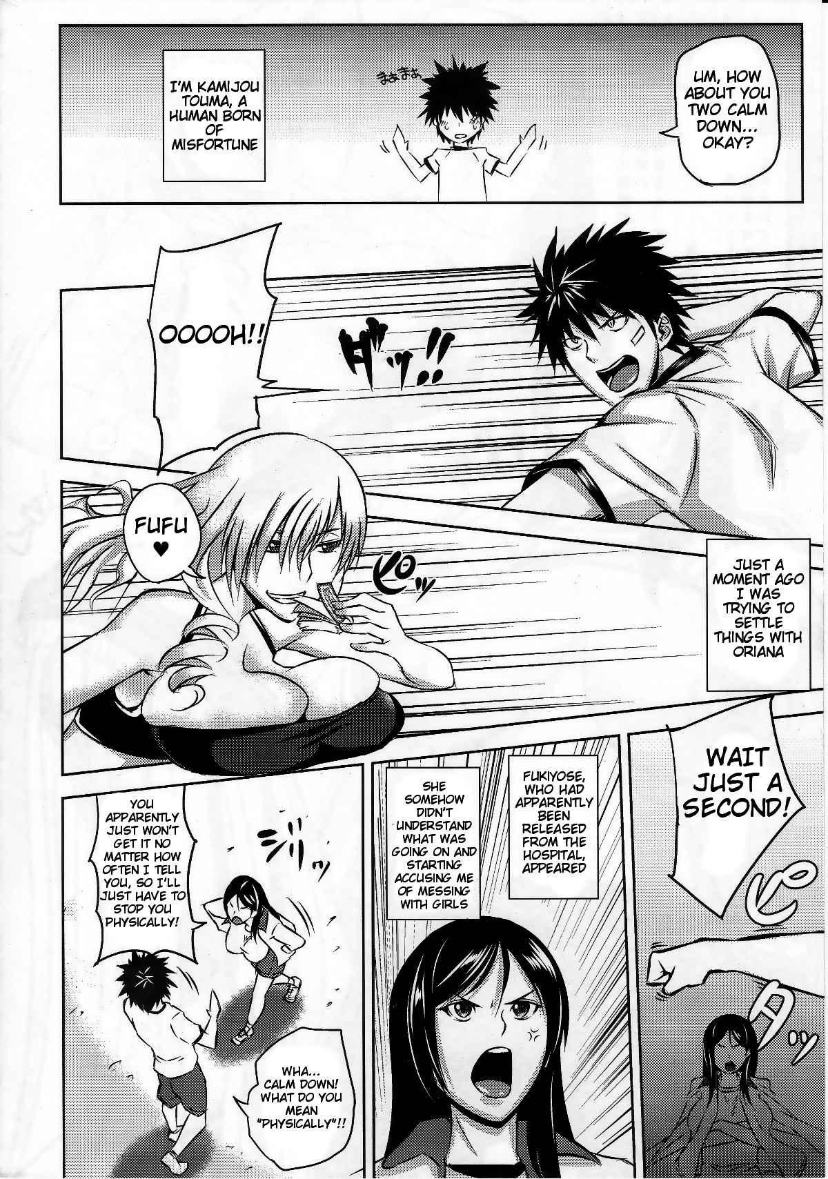 Toaru Majutsu No Index Dj - Kamijou-san To Ookina Oppai X8 1