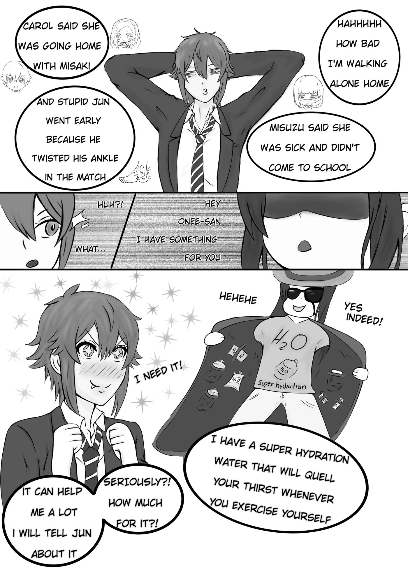 Tomo-chan Is... Gonna Pop My Cherry 1