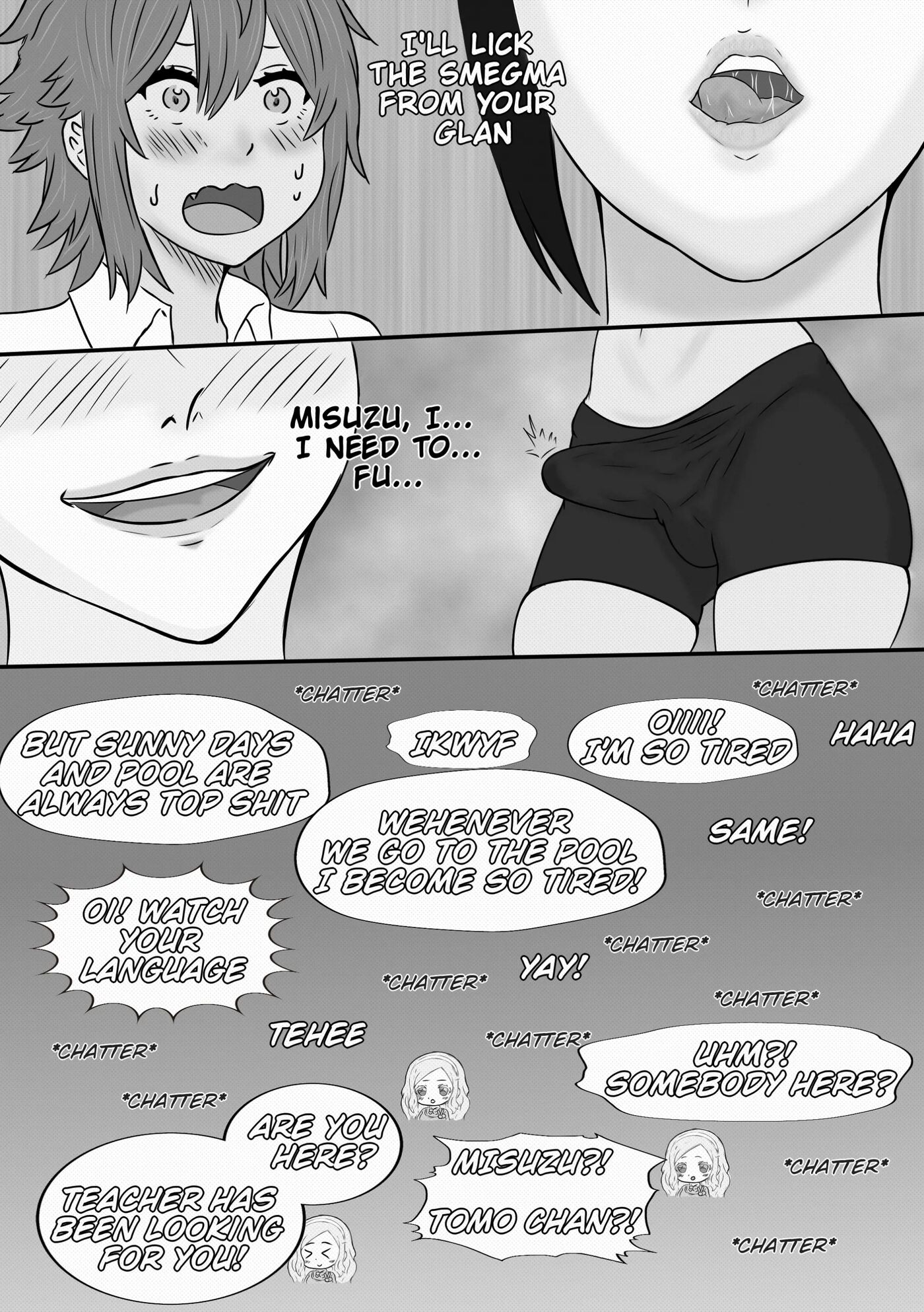 Tomo-chan Is... Gonna Pop My Cherry 1