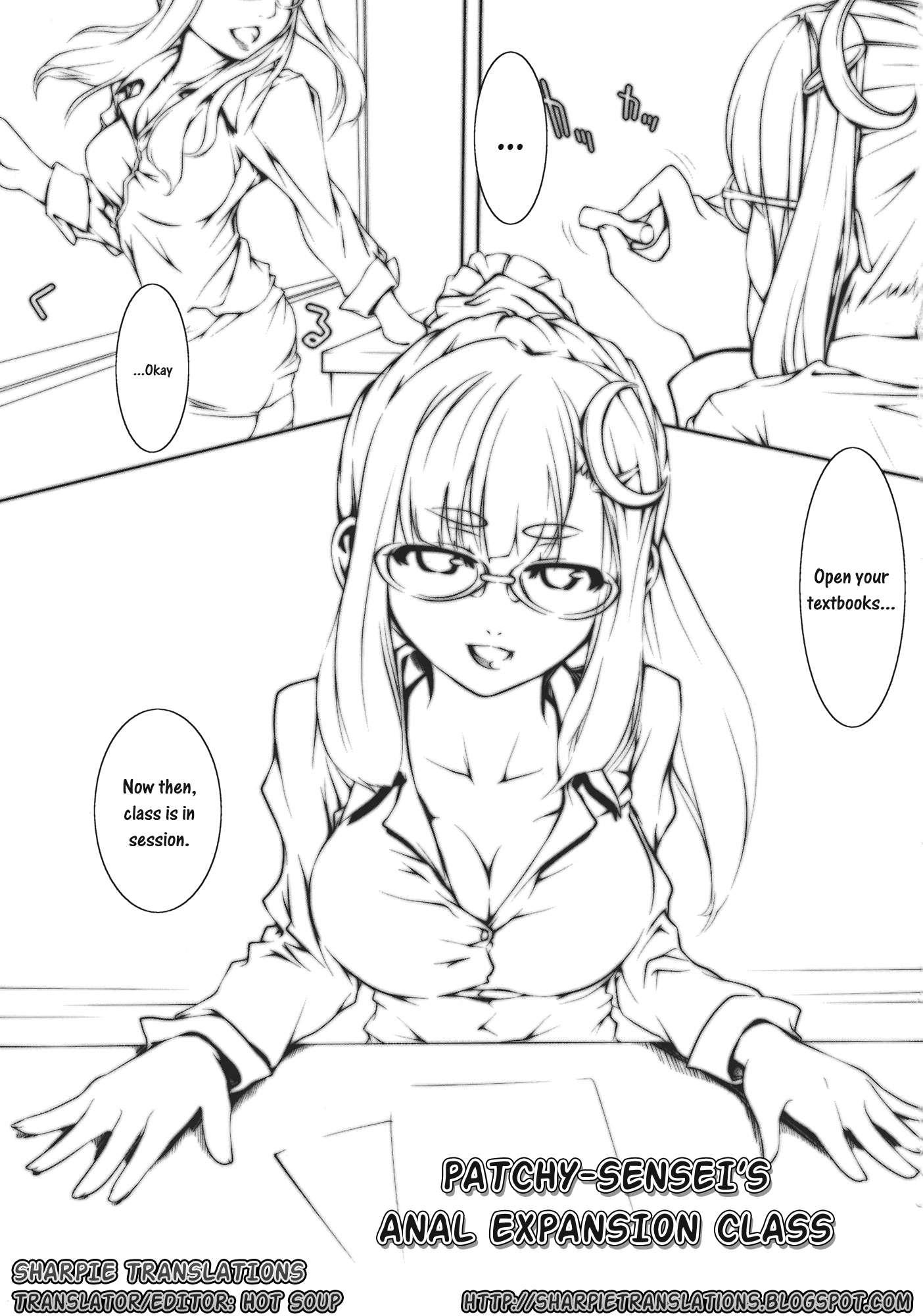 Touhou Dj - Patchy-sensei's Anal Expansion Class 1