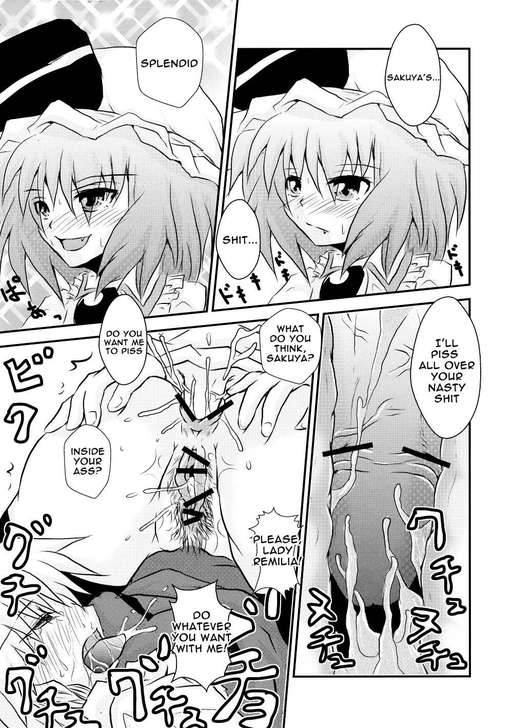 Touhou Dj - The Dickgirl Lady And Her Brown Head Maid 1