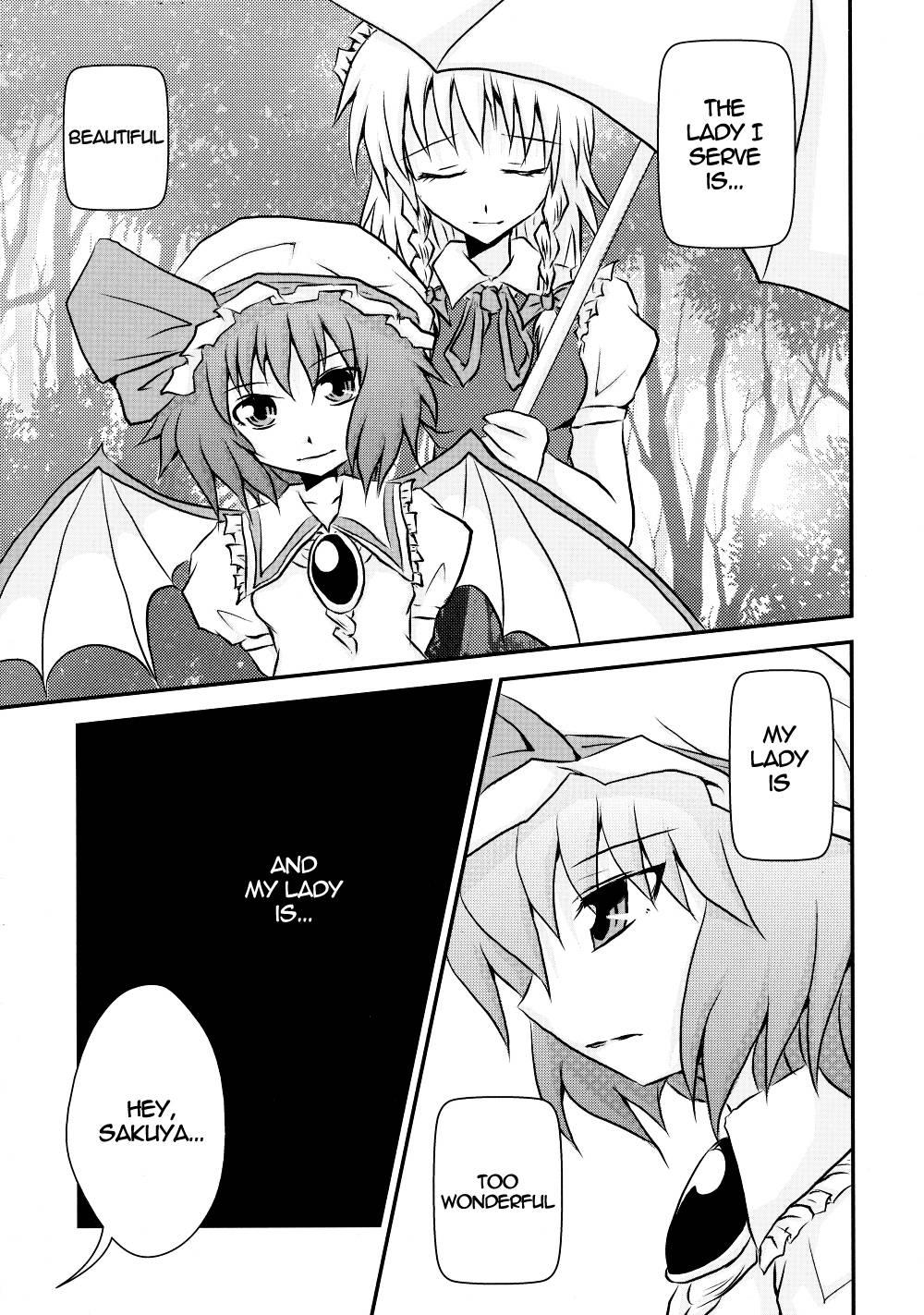 Touhou Dj - The Dickgirl Lady And Her Brown Head Maid 1