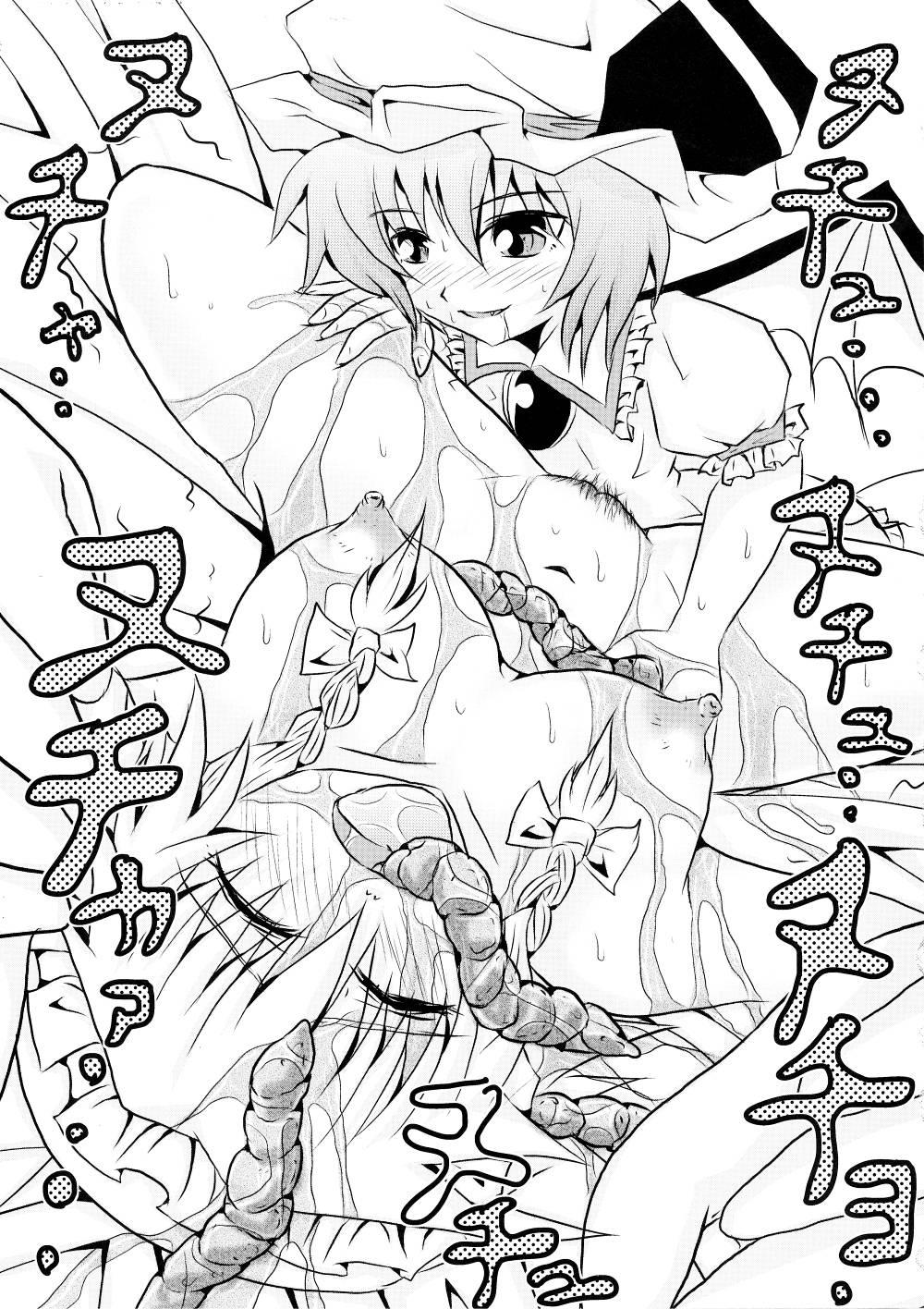 Touhou Dj - The Dickgirl Lady And Her Brown Head Maid 1
