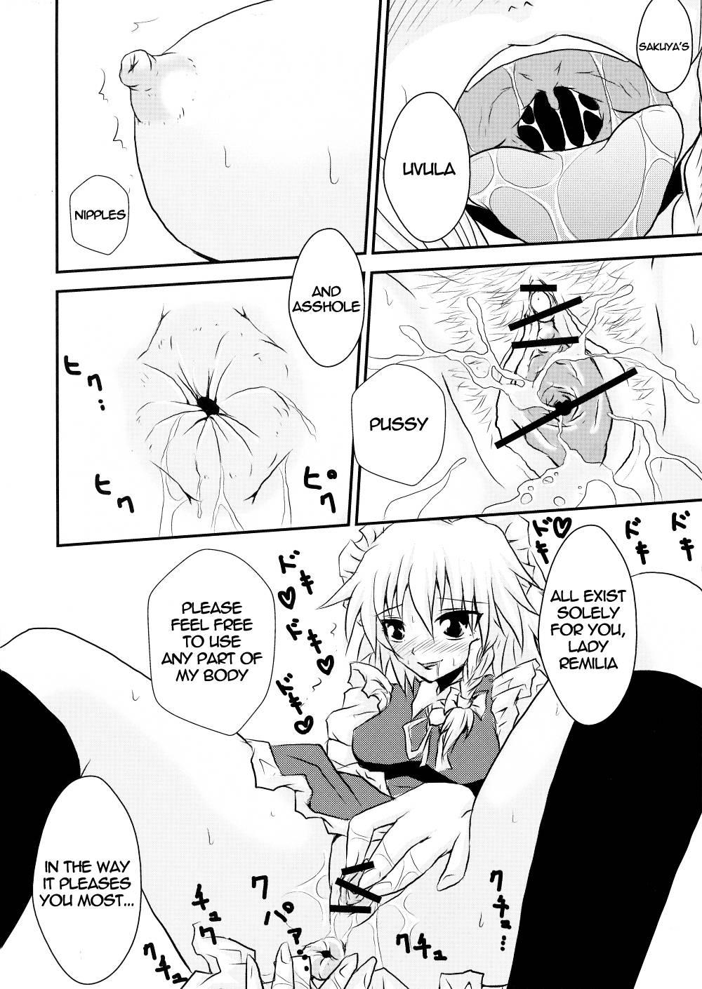 Touhou Dj - The Dickgirl Lady And Her Brown Head Maid 1