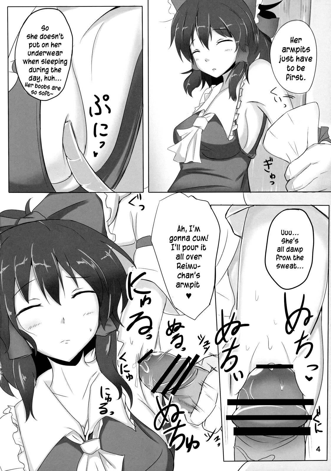 Touhou Project Dj - The Record Of Reimu-san's Secret Photo Shoot 1