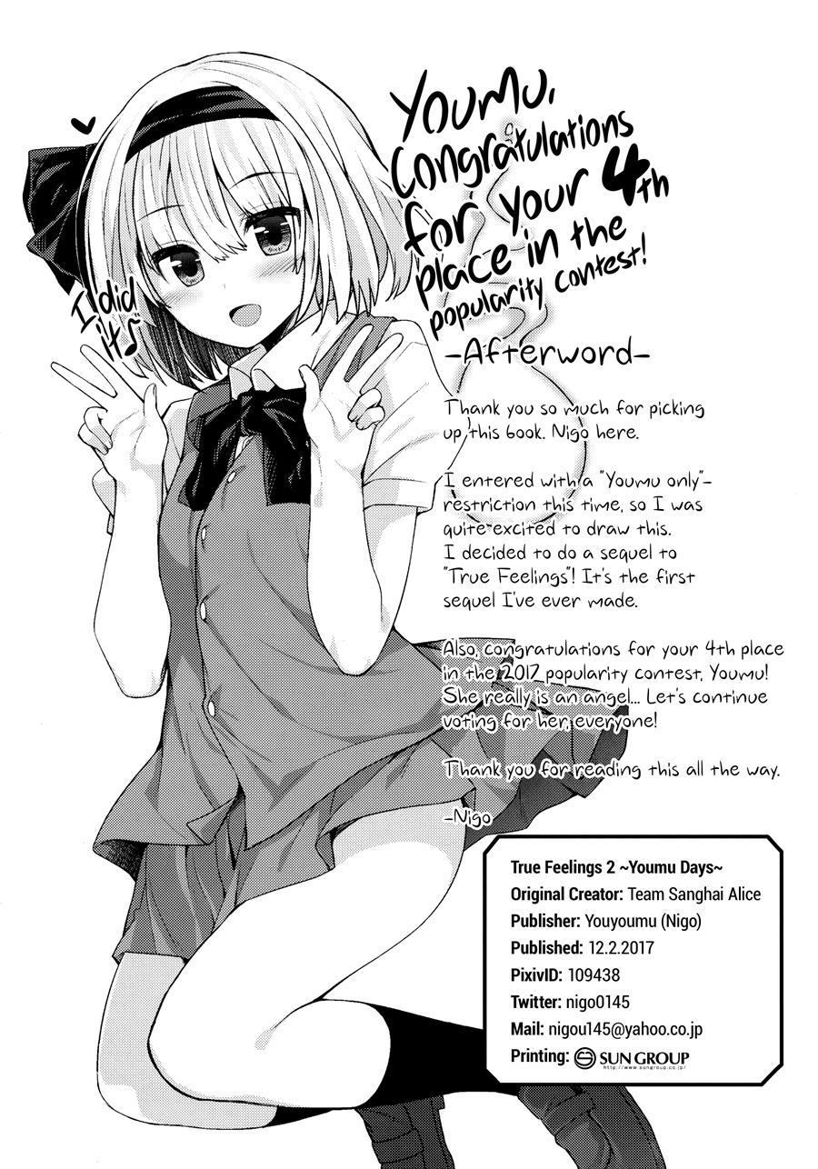 True Feelings ~youmu Days~ 2