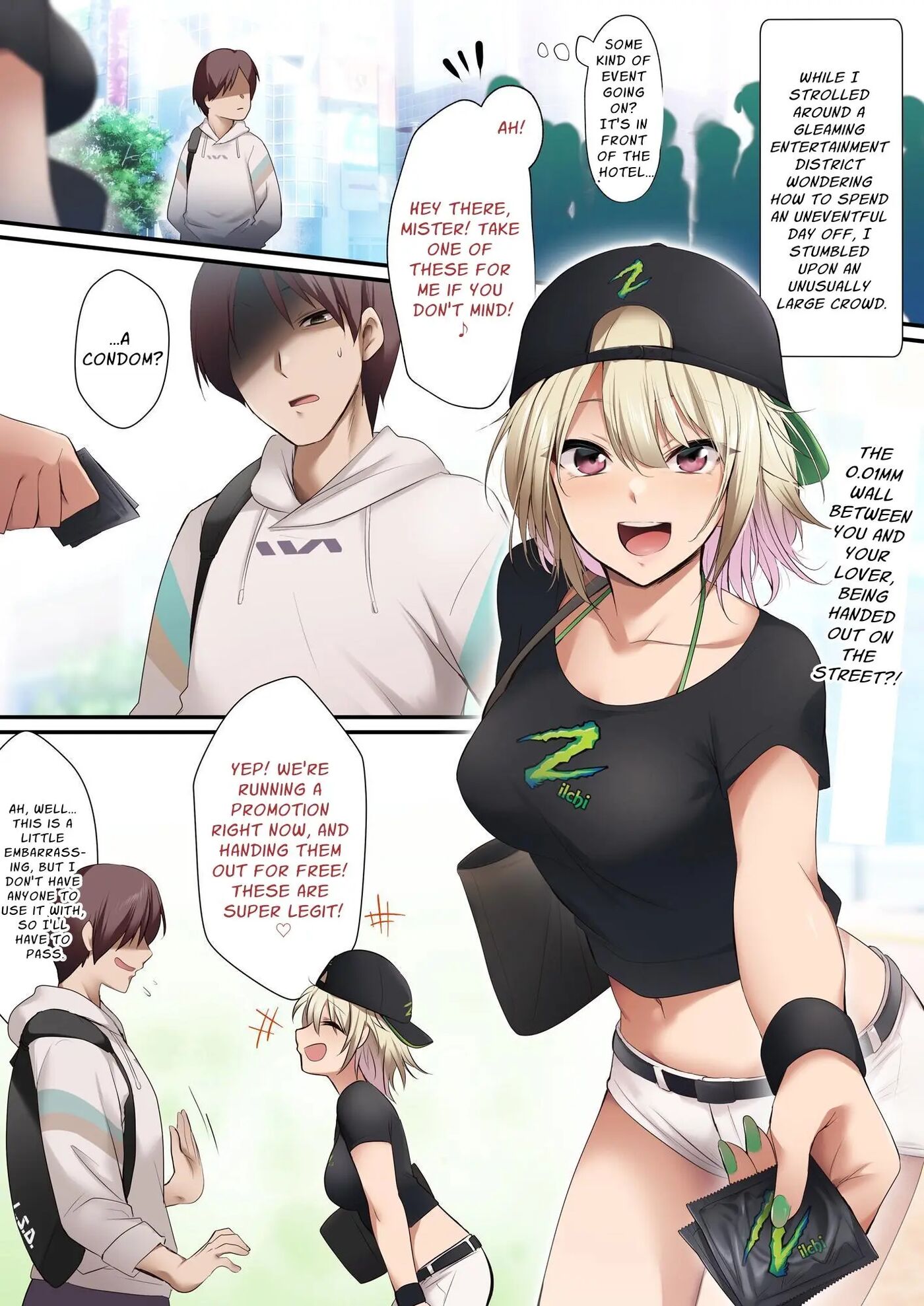 Trying Out The Campaign Girl! Which Girl Would You Like To Be With? Chapter 1 Page 2